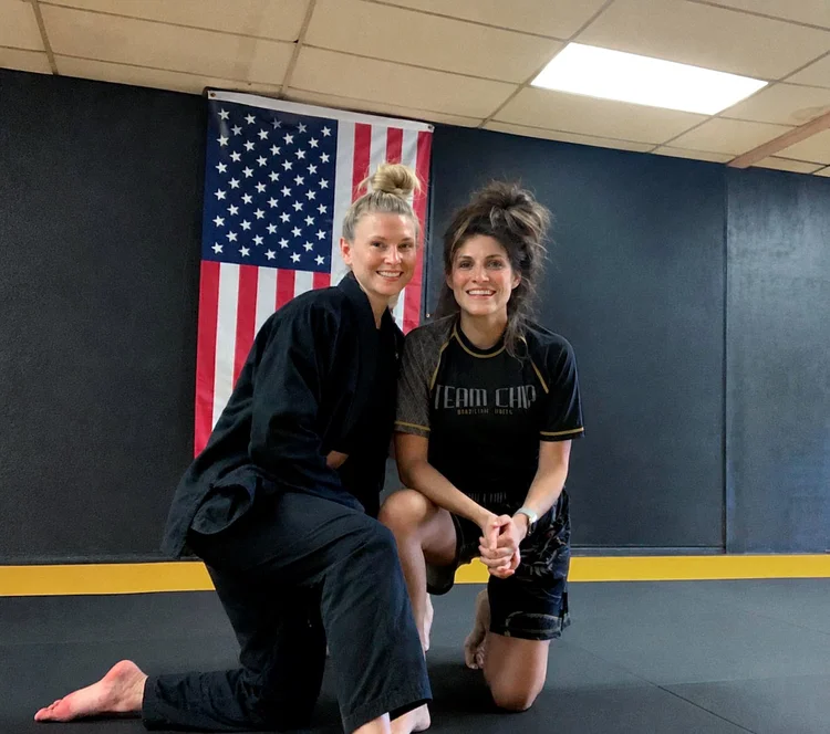Women training Jiu Jitsu at Team Chip