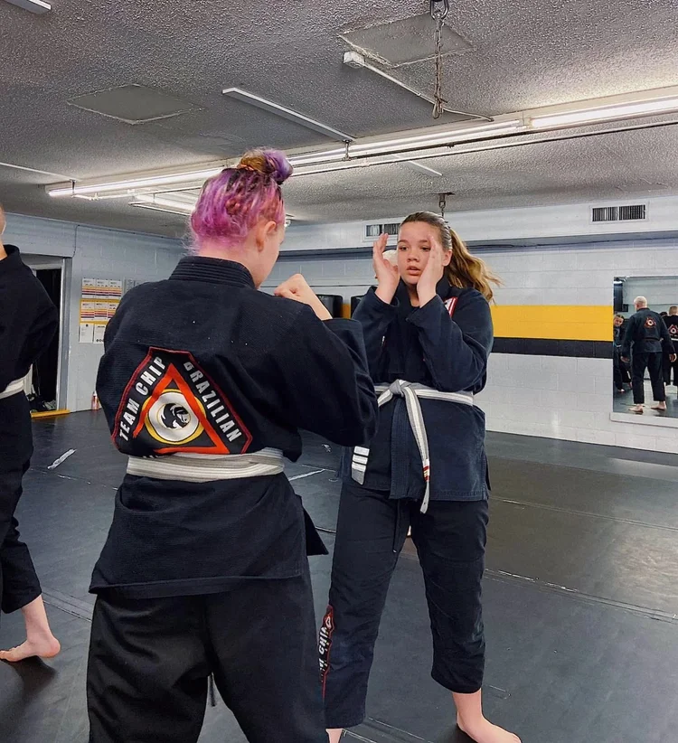 Women training Jiu Jitsu at Team Chip