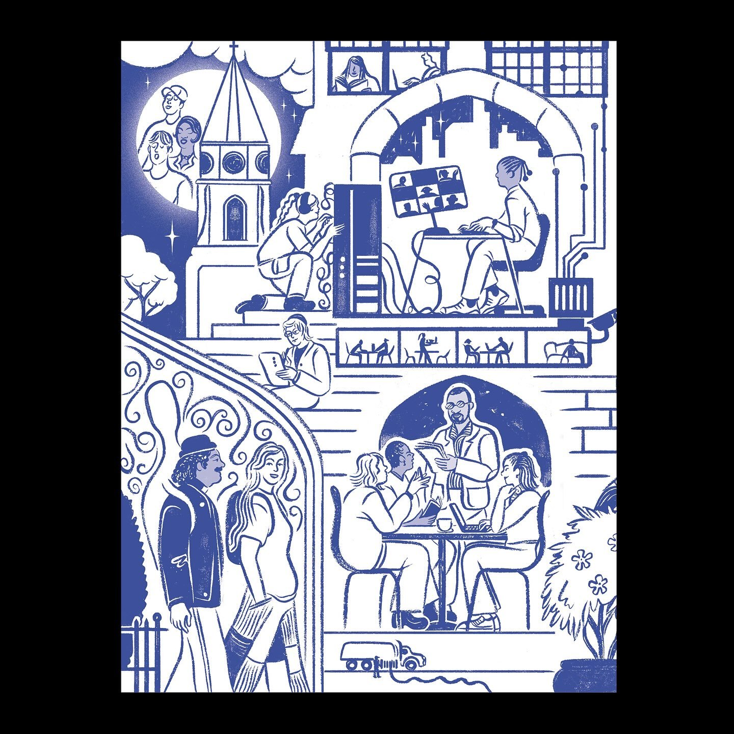 Thank you&nbsp;@cynthiakittler for the lively illustrations which bring the concept to life, and to&nbsp;@intrustmedia for meaningful storytelling. 

#editorialdesign&nbsp;#editorialillustration&nbsp;#visualstorytelling&nbsp;#creativecollaboration&nb