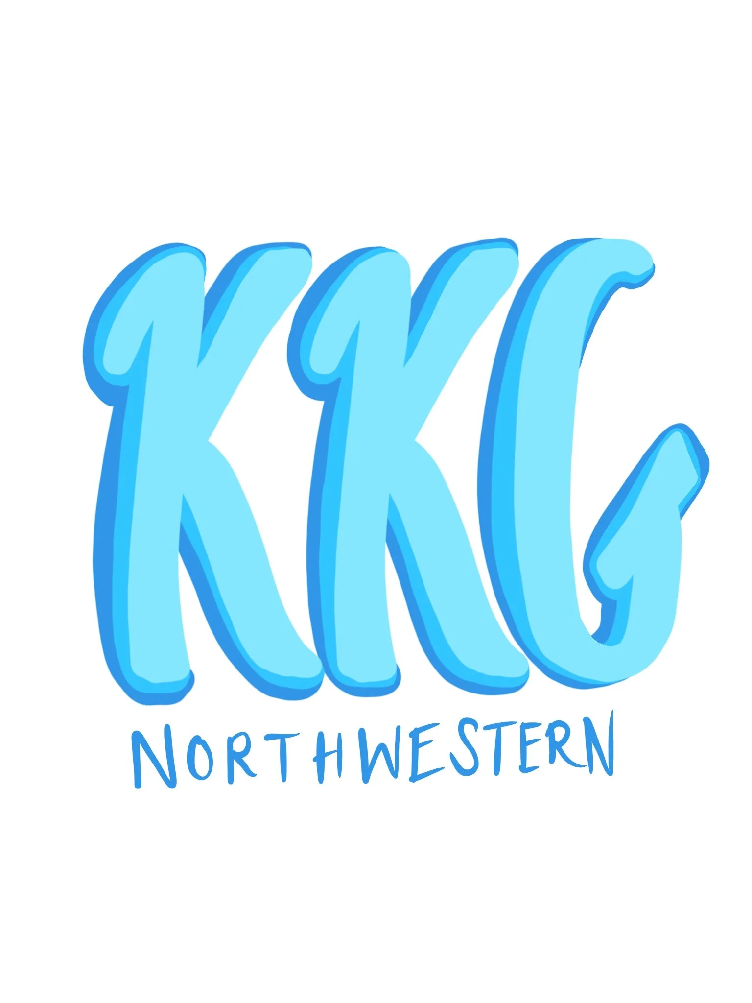This is the new profile picture for the KKG Northwestern account.