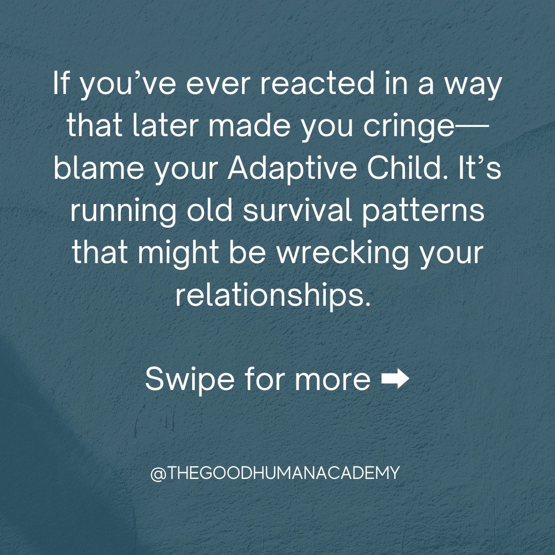 We all have an inner child that influences how we show up in relationships. But did you know that the part most responsible for conflict isn&rsquo;t your vulnerable, wounded inner child? 

It&rsquo;s the Adaptive Child&mdash;the part of you that lear