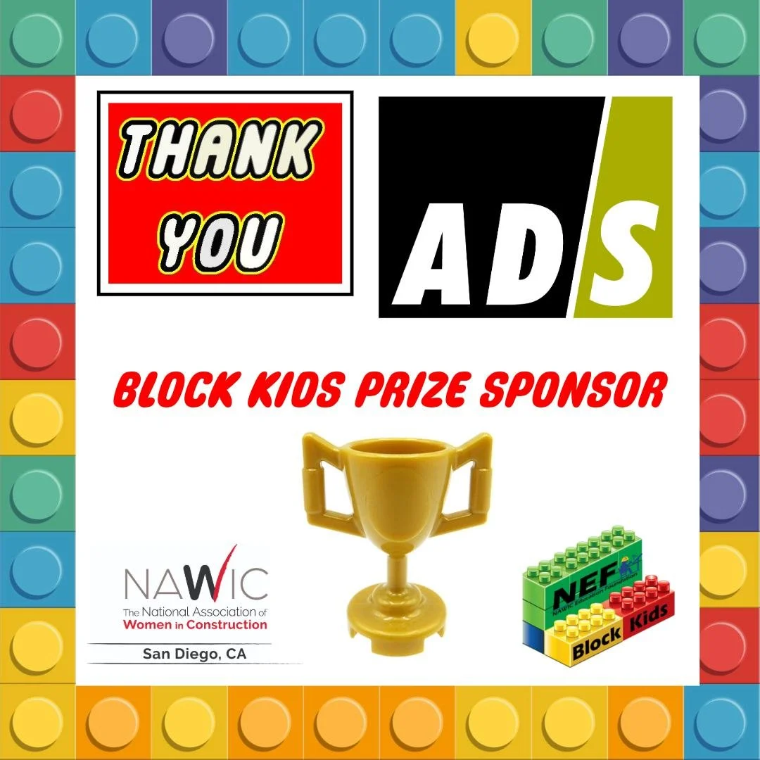 𝐁𝐥𝐨𝐜𝐤 𝐊𝐢𝐝𝐬 𝐏𝐫𝐢𝐳𝐞 𝐒𝐩𝐨𝐧𝐬𝐨𝐫 𝐒𝐩𝐨𝐭𝐥𝐢𝐠𝐡𝐭 🧱

A big 𝑻𝑯𝑨𝑵𝑲 𝒀𝑶𝑼 to ADS for being a Prize Sponsor for our 2026 Block Kids event!

Your support helps motivate and inspire our future builders as they explore creativity, team