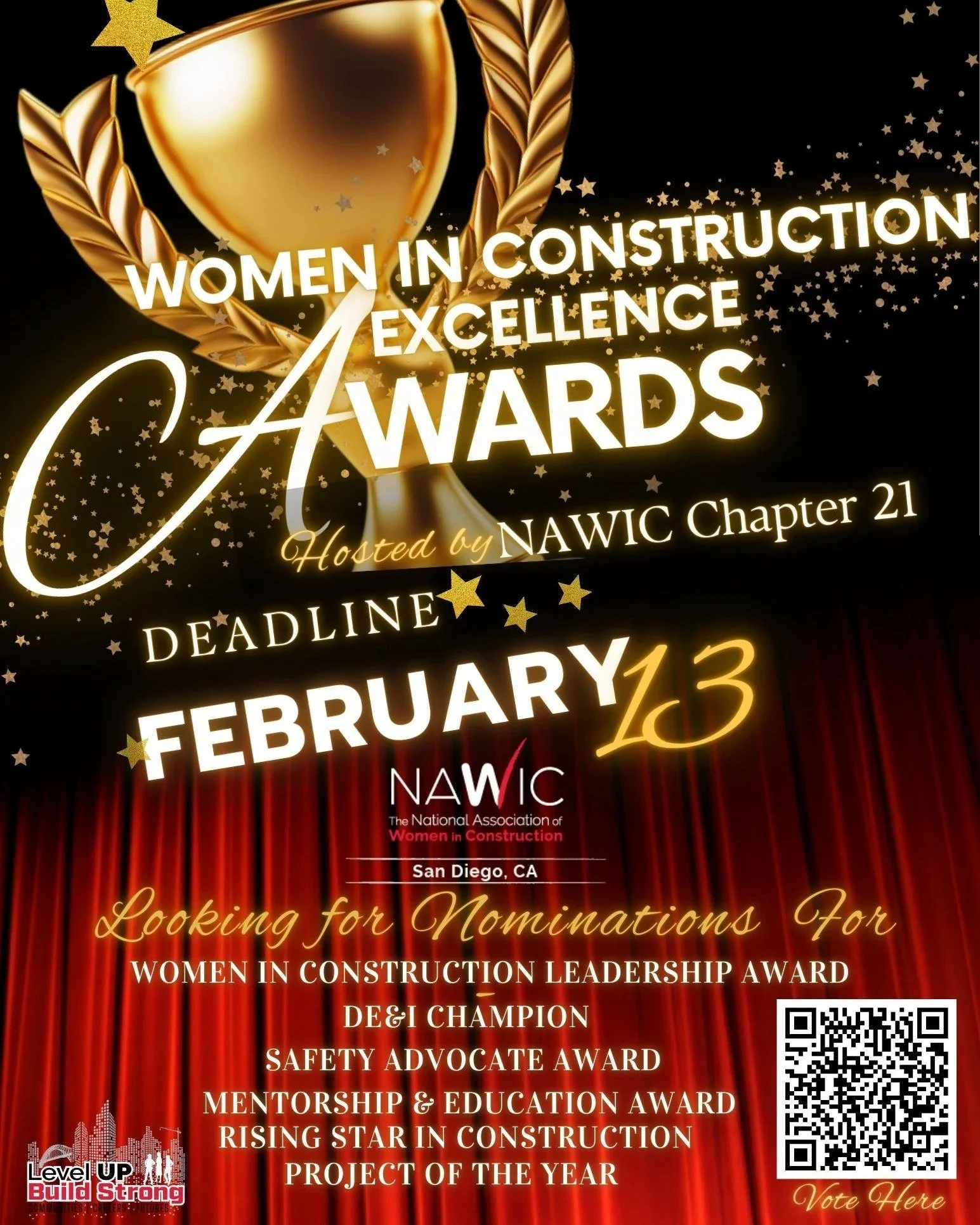 🏆 NAWIC San Diego WIC Week 2026 Awards &ndash; Nominations Are Open! 🏆

We&rsquo;re excited to announce that nominations are officially open for the NAWICSD WIC Week 2026 Awards! This is your opportunity to recognize and celebrate the outstanding a