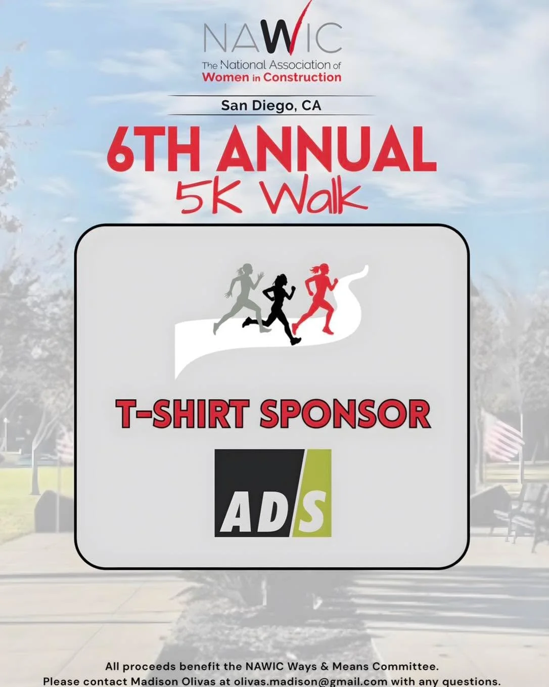 🌟 NAWIC 5K Sponsor 

✨ We&rsquo;re getting excited for our upcoming NAWIC 5K and want to take a moment to THANK our incredible sponsors who are already stepping up to support this event!

👏 Shoutout to our amazing 𝐓-𝐒h𝐢r𝐭 sponsors:
Architectura