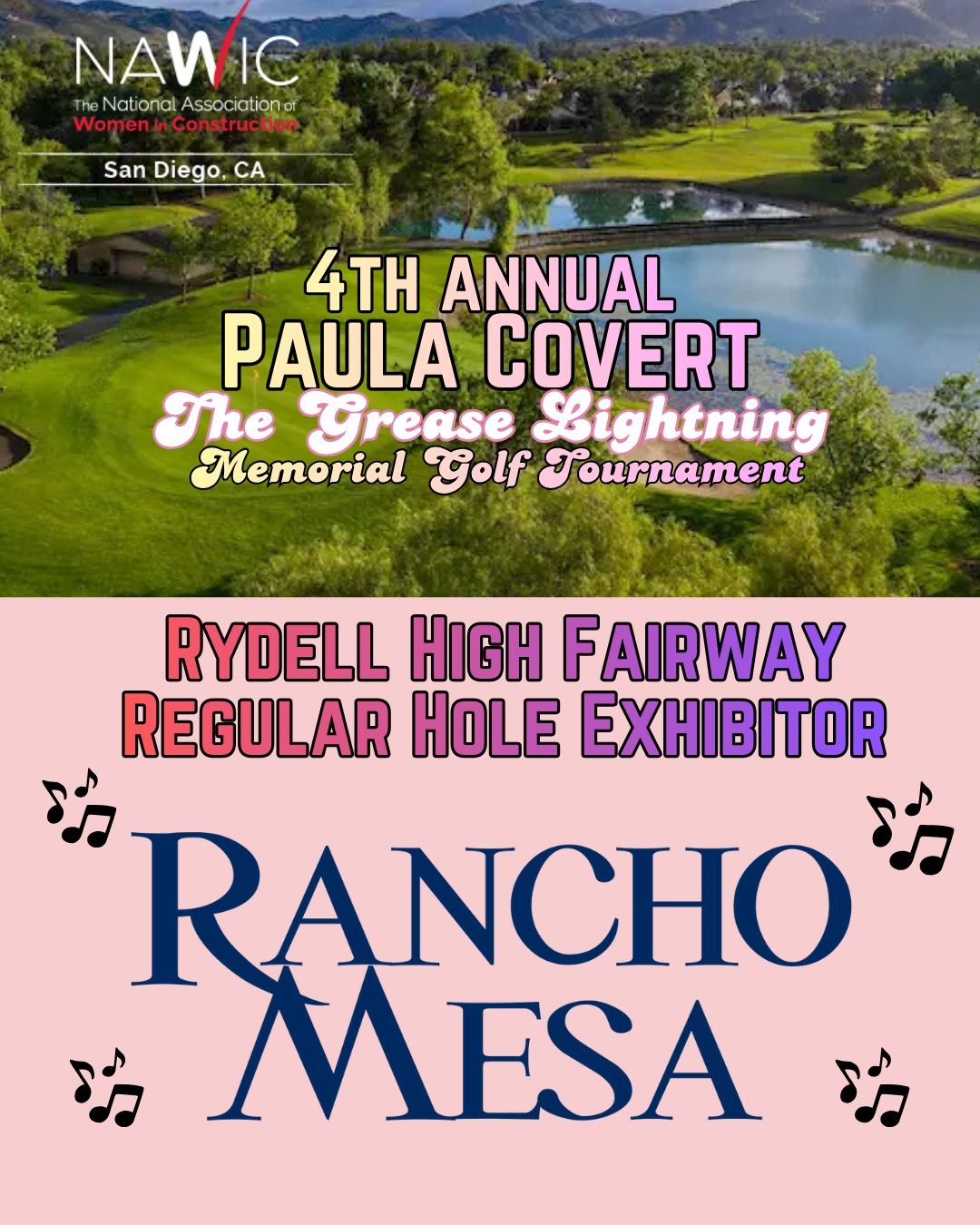 🎶 Spotlight &ndash;🎶

🎶&rdquo;Rydell High Fairway - Regular Hole Exhibitor 🎶

NAWIC San Diego Chapter 21 Is excited to spotlight our Regular Hole Exhibitor Rancho Mesa Insurance Services, Inc.! ⚡🏌️&zwj;♀️

Thank you for powering our tournament a