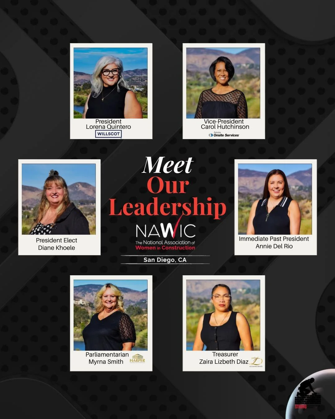 Meet your 2026&ndash;2027 NAWIC San Diego Chapter 21 Board of Directors! ❤️

Behind every meeting, event, and chapter decision are women who give their time, share their ideas, and care about our members. We&rsquo;re excited to serve alongside each o