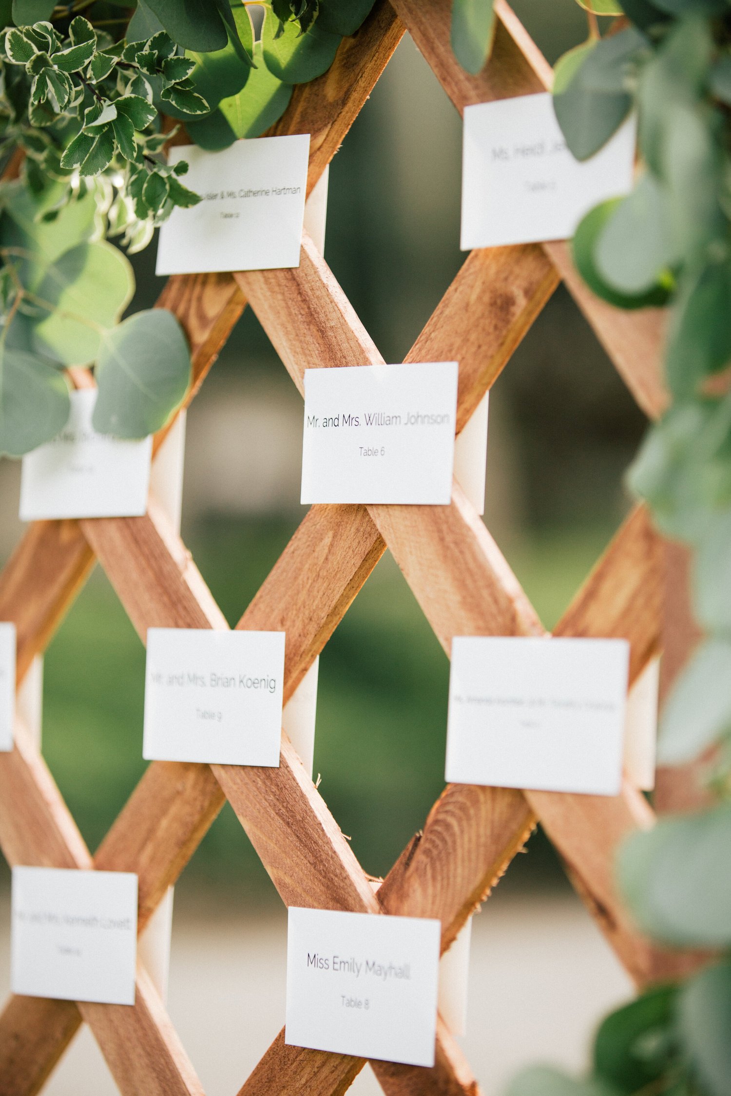 Escort Cards vs Seating Charts with Saundra Hadley — Kelly McWilliams