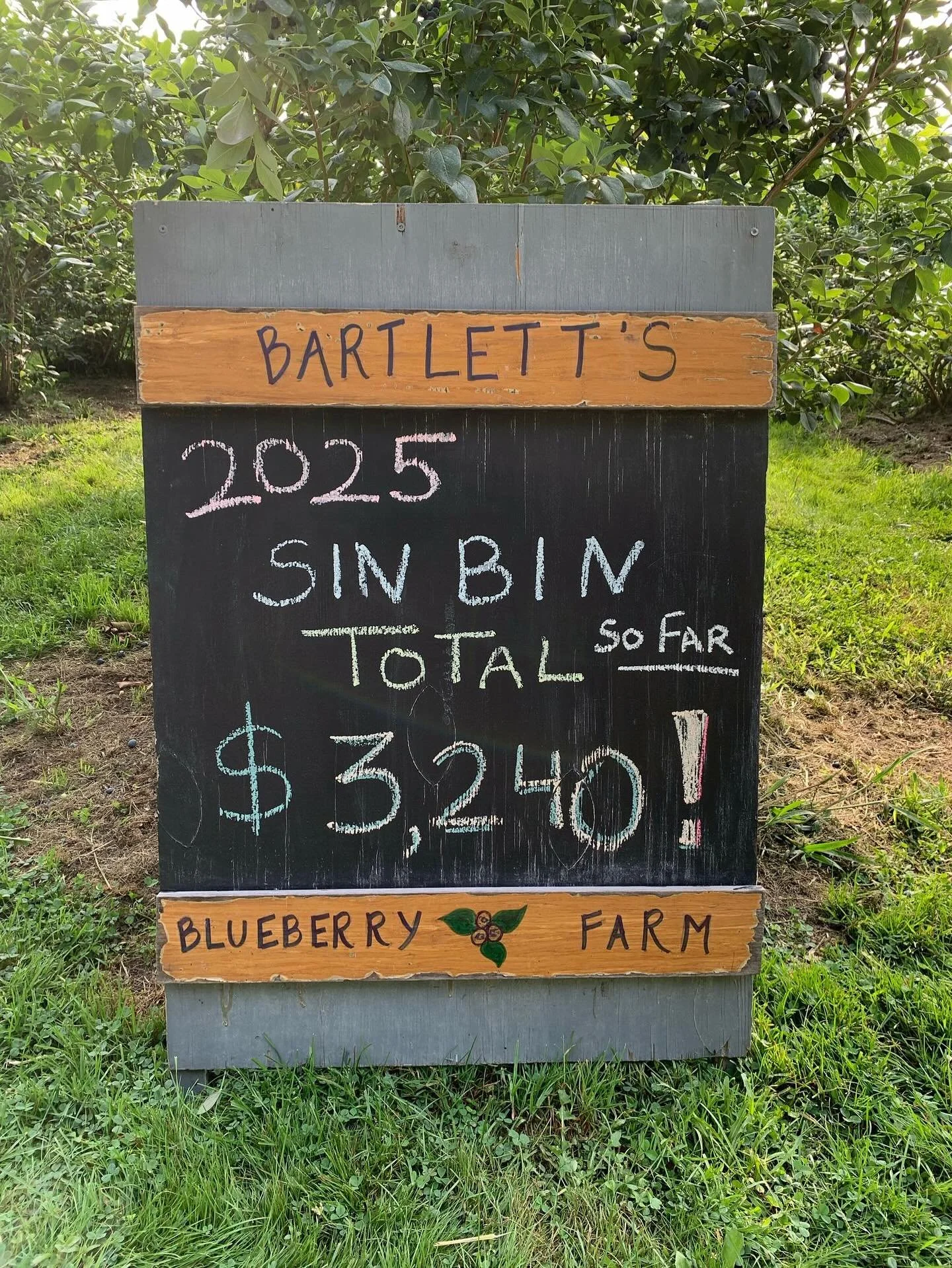 We&rsquo;re at week 5 of our 2025 season and on track to smash last year&rsquo;s Sin Bin total!! Thank you to all the generous pickers that have contributed this year! 💙