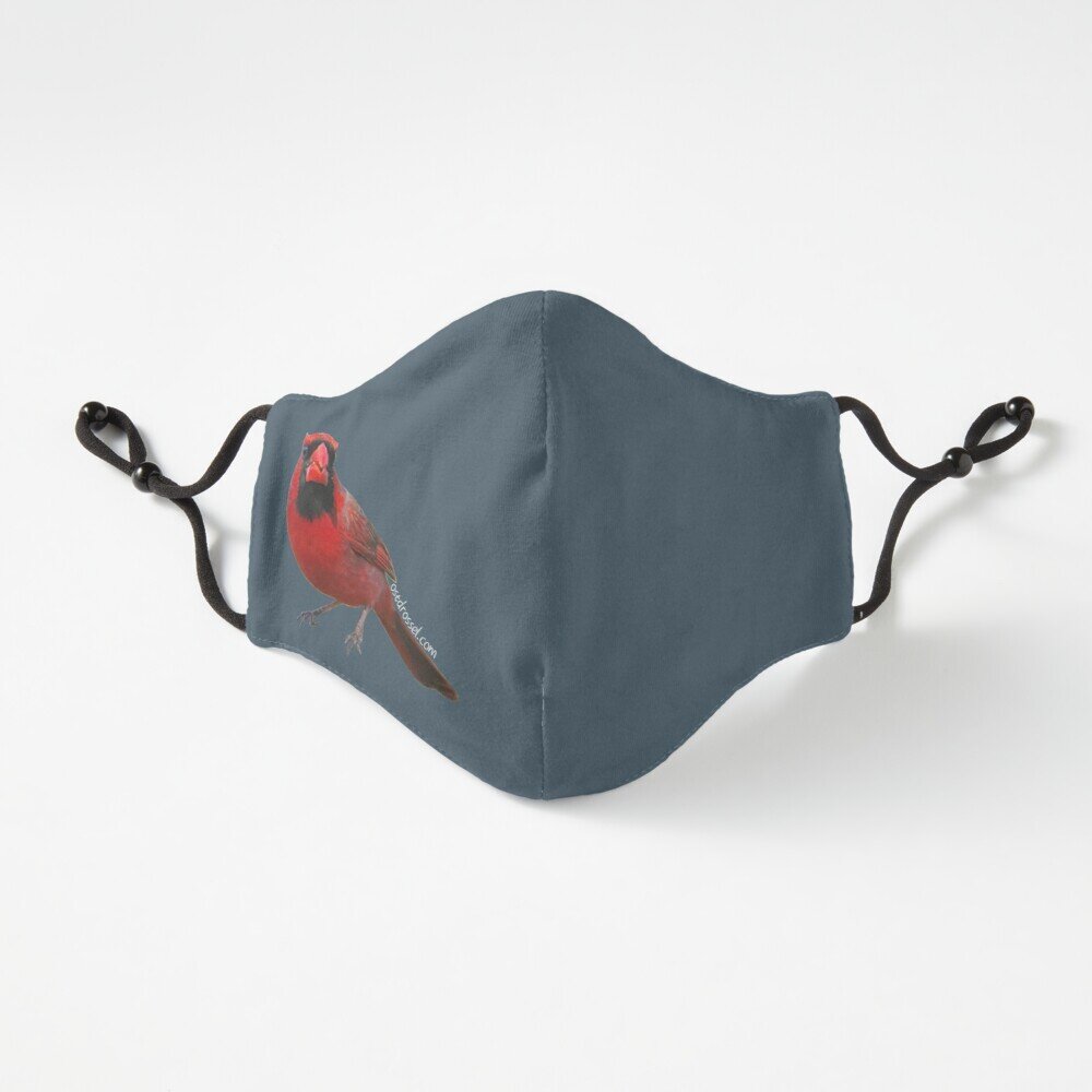 King of the Yard fitted mask blue