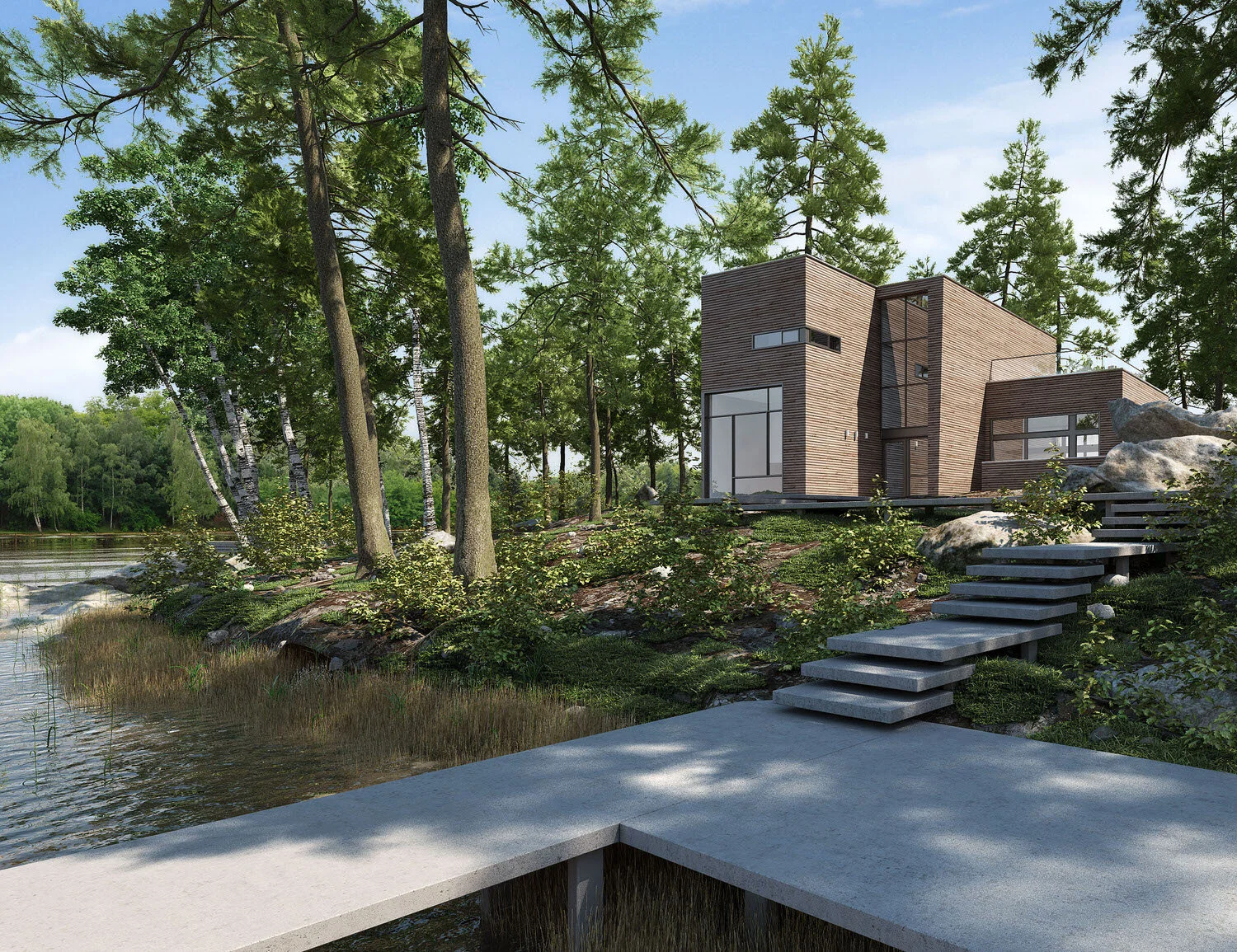 Twin Lakes Wisconsin lake house (in progress)