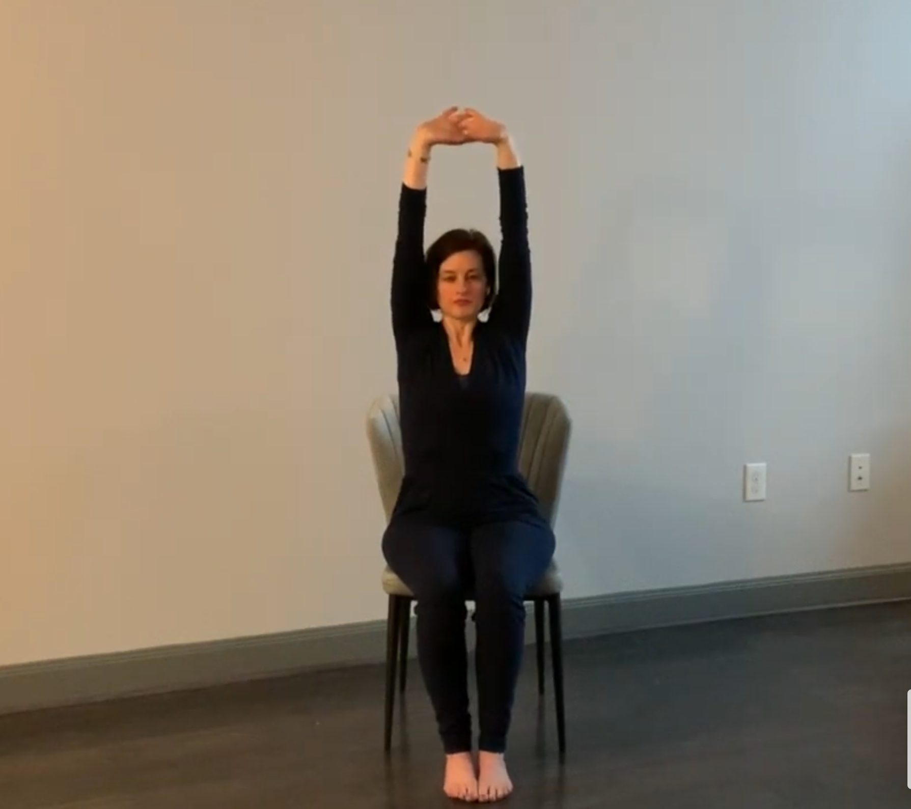 Chair Yoga - Focused on Breath -  002