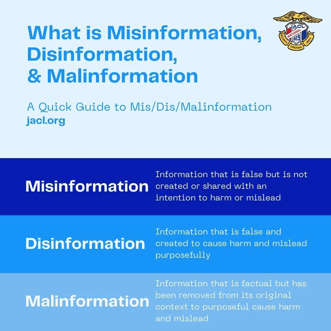 As we approach the 2024 election next week, it's important to know about the different ways that news, social media, or others may try to spread false narratives or information. Here is a quick guide on how to spot misinformation, disinformation, and