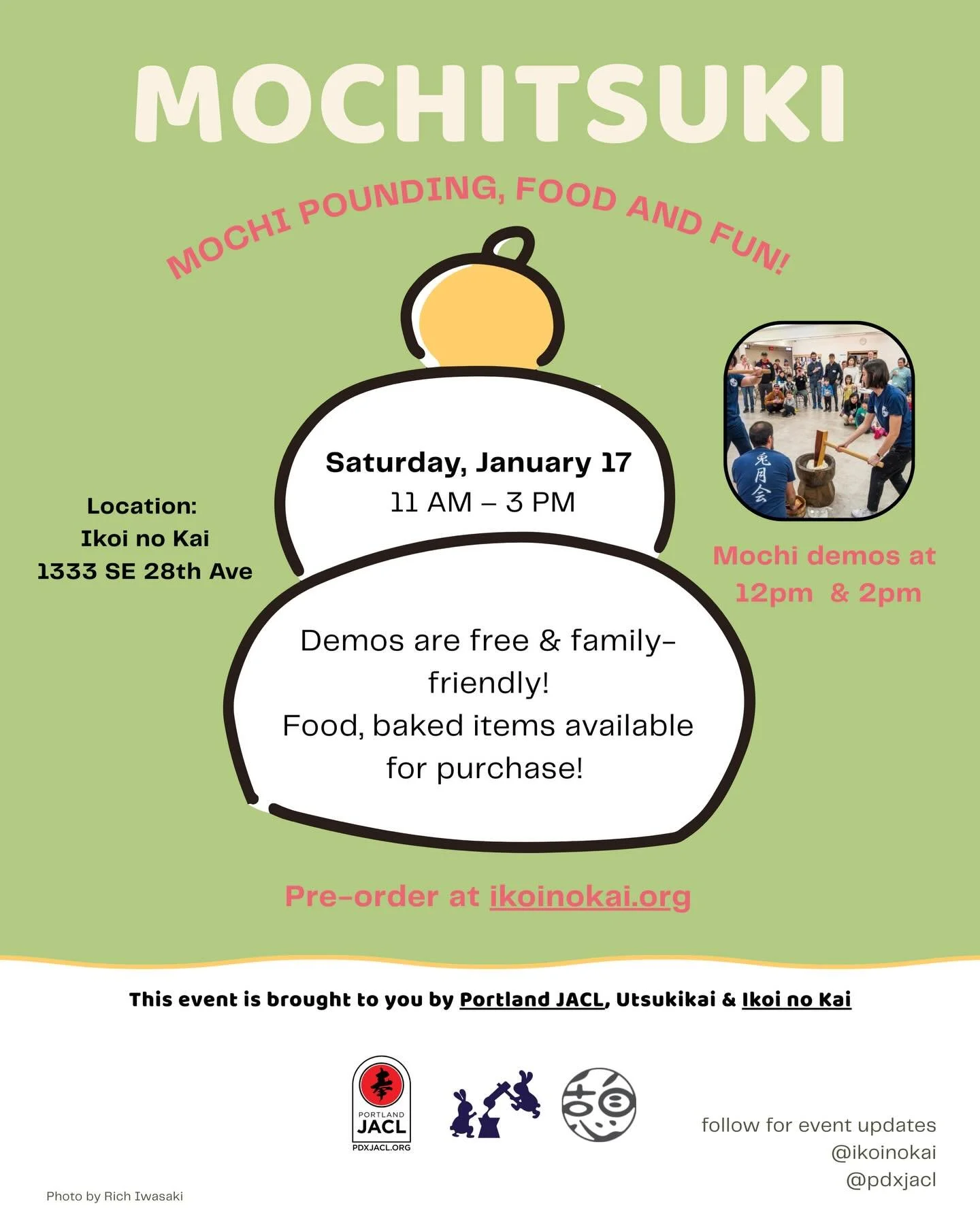 JACL Portland Mochitsuki!