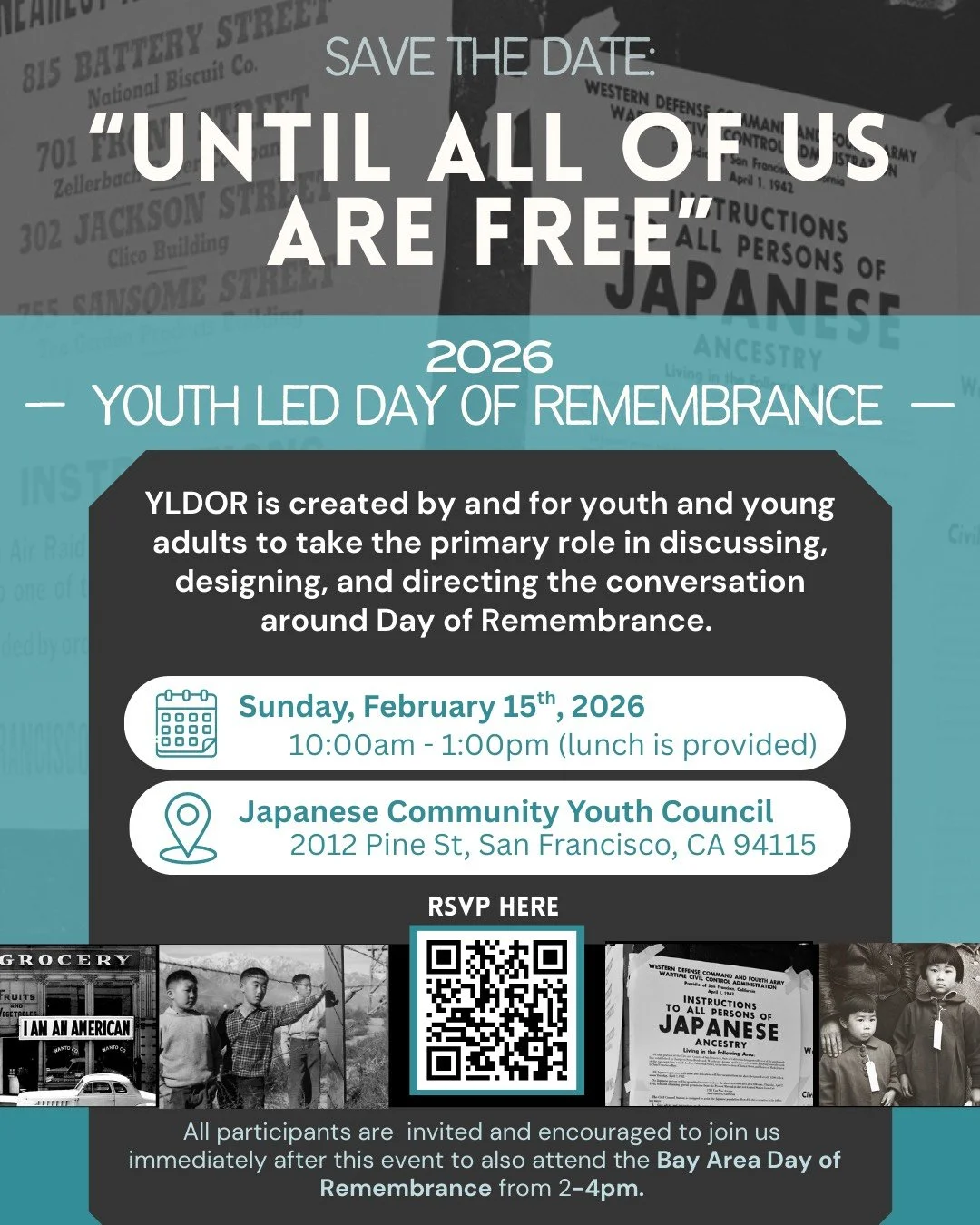 "Until All Of Us Are Free" - Youth Led Day of Remembrance
