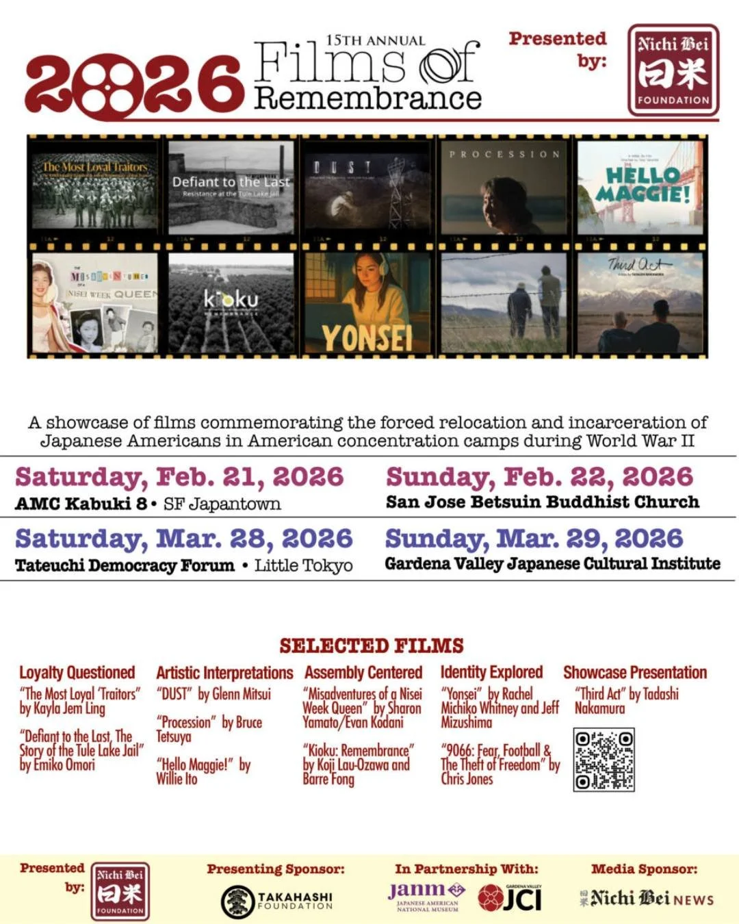 2026 Films of Remembrance - SF 