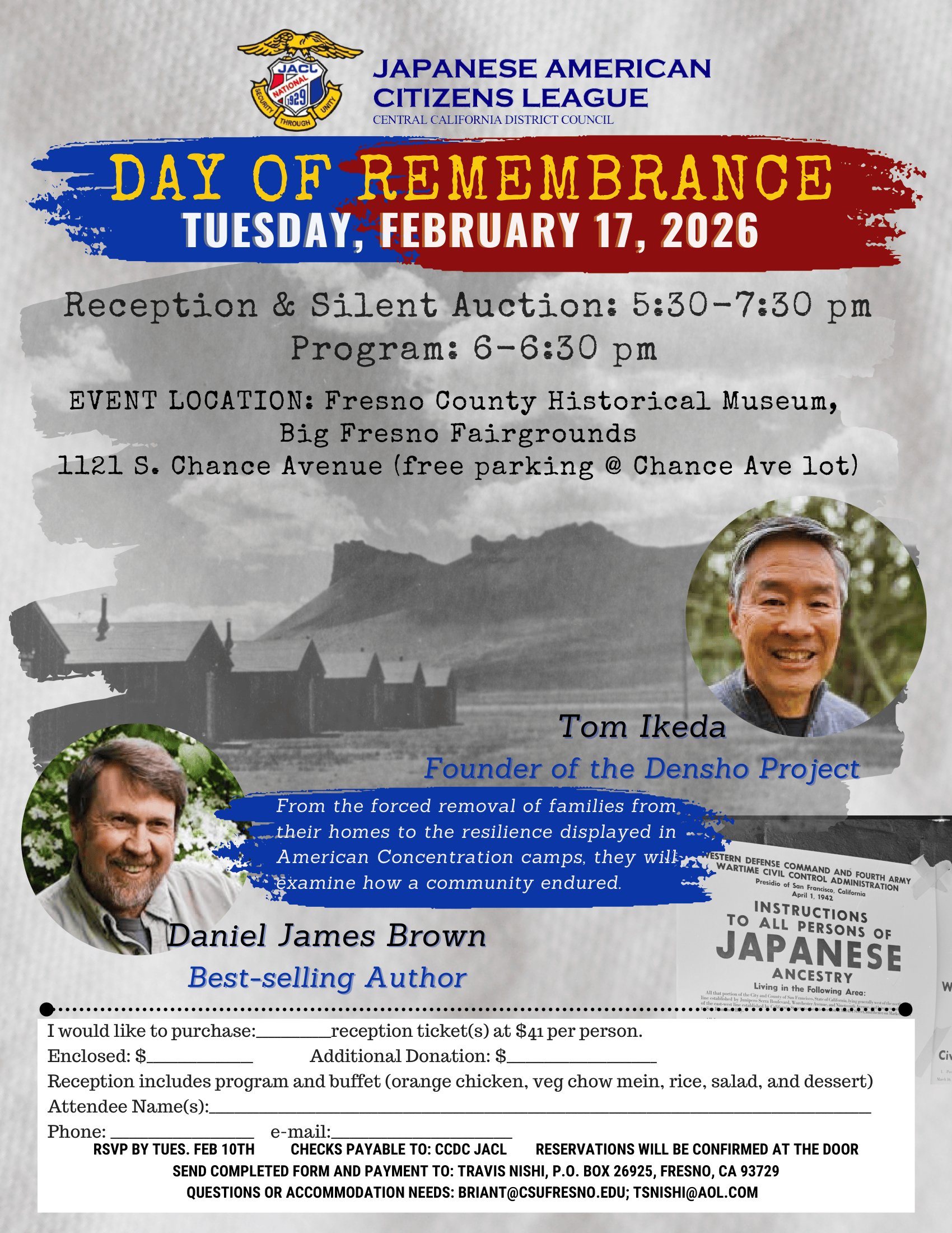 2026 CCDC JACL Day of Remembrance