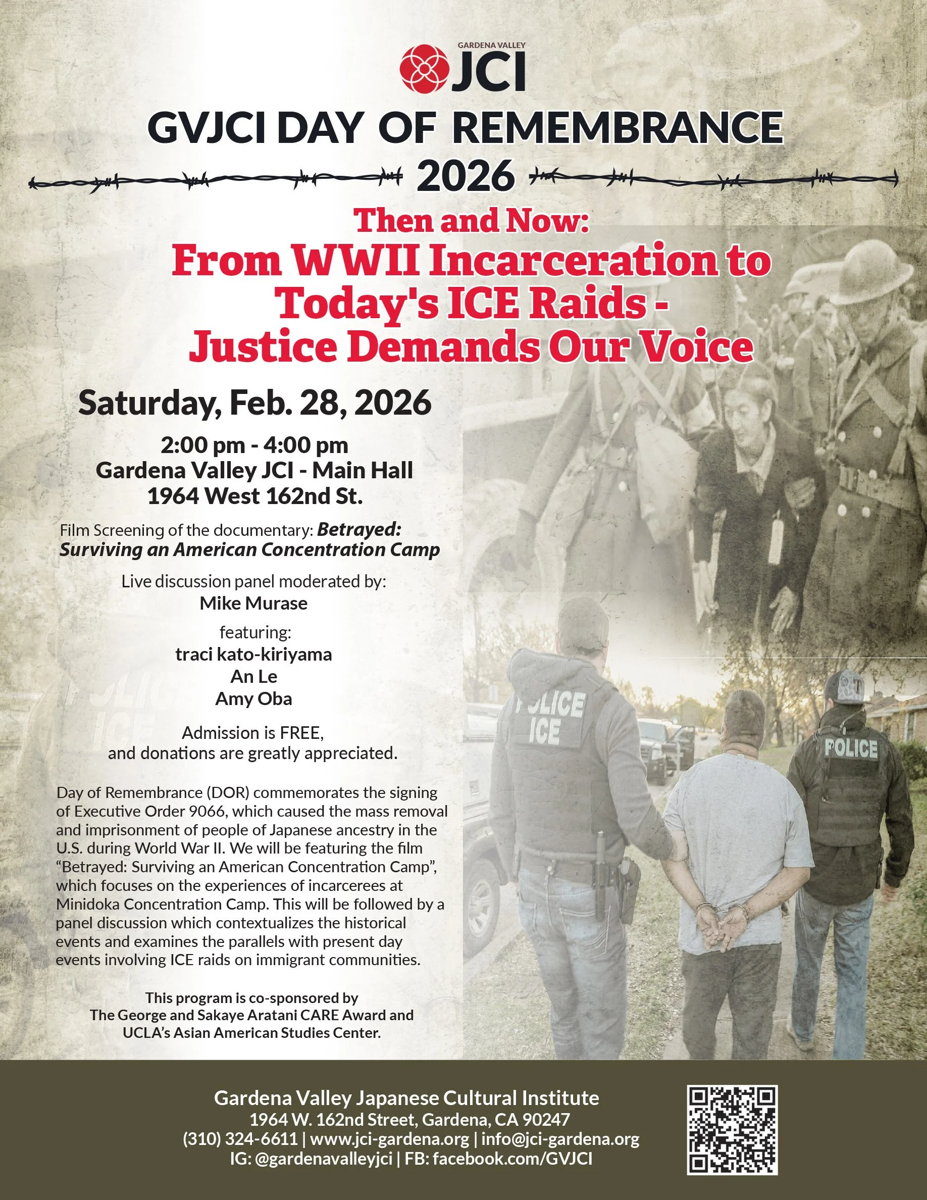 GVJCI Day of Remembrance