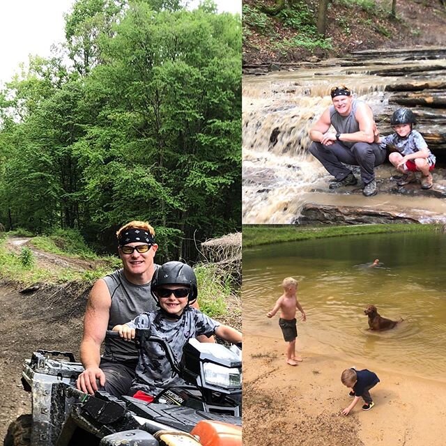 #happymemorialdayweekend and thanks to the brave men and women that have made it possible...the Boimans spent the weekend in Red River Gorge in the mud the way God intended it 👍🏻👍🏻🇺🇸