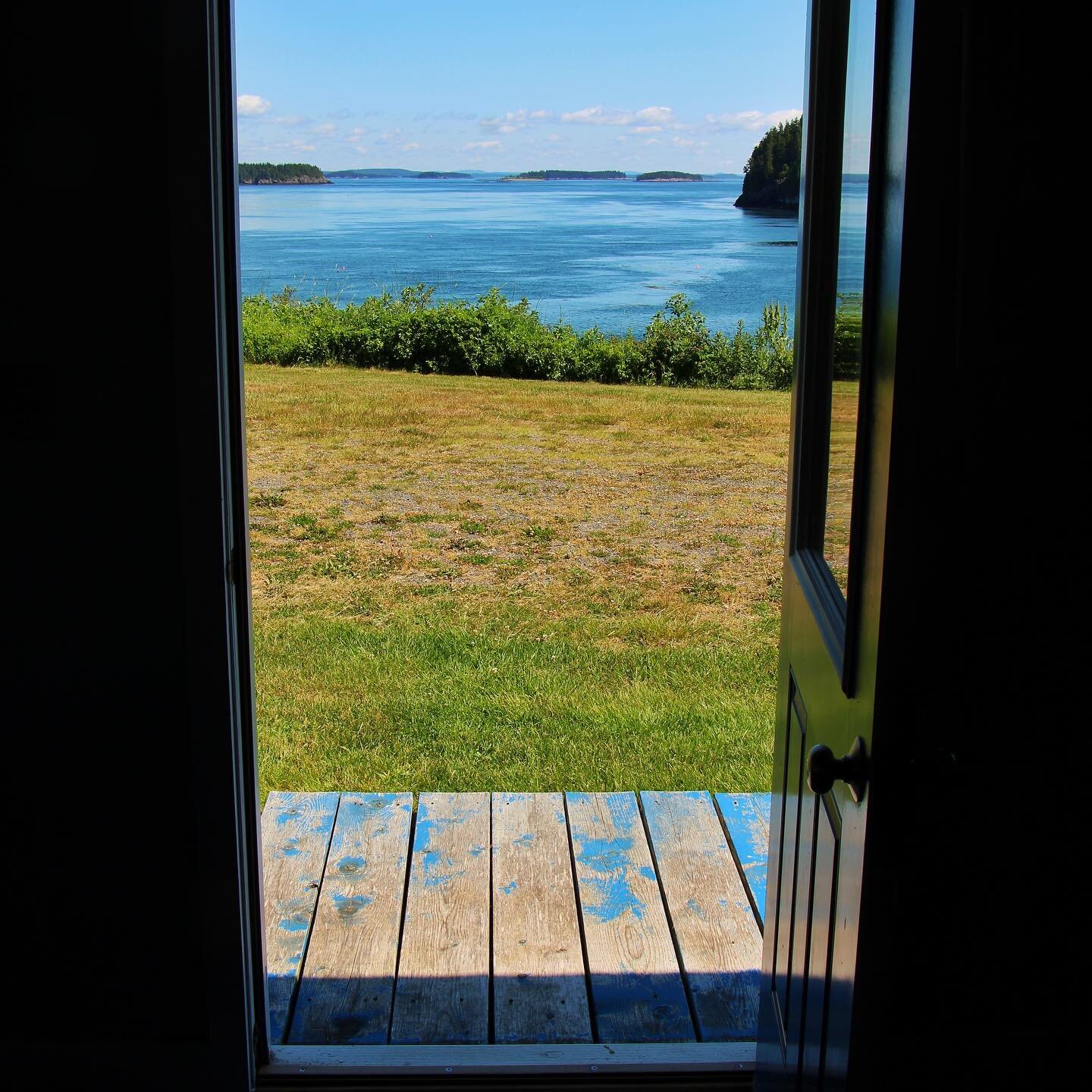 This could be the view you wake up to this week. Midweek availability in cottages 3 &amp; 4. Click the link below to book now. https://campsite.bio/pollockcove  #pollockcoveseasideretreat #mynewbrunswick #explorenb #explorenbparks #visitcampobelloisl