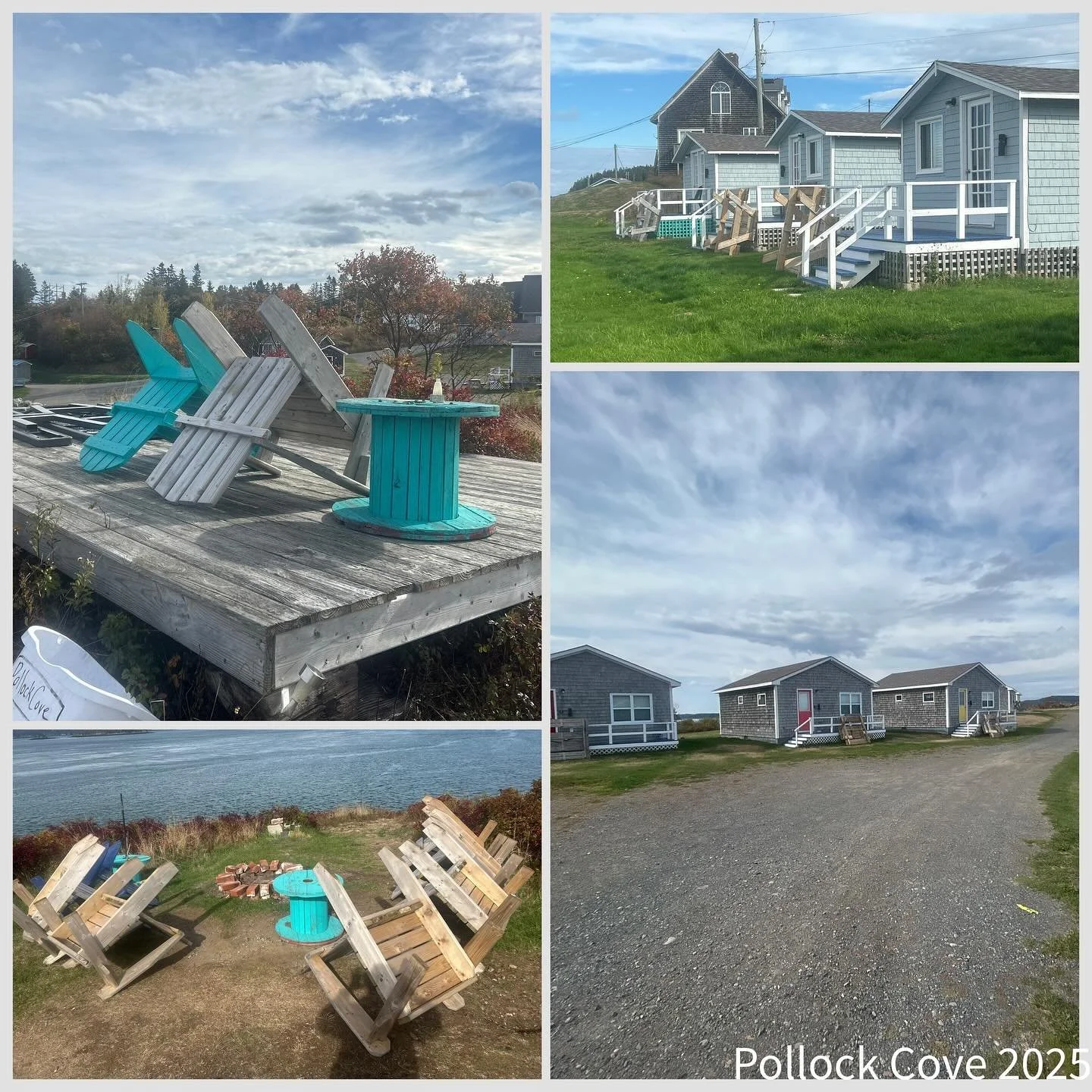 Thanks to all for a great 2025 season! Pollock Cove is all tucked in for the winter. We look forward to welcoming guests back in May 2026!