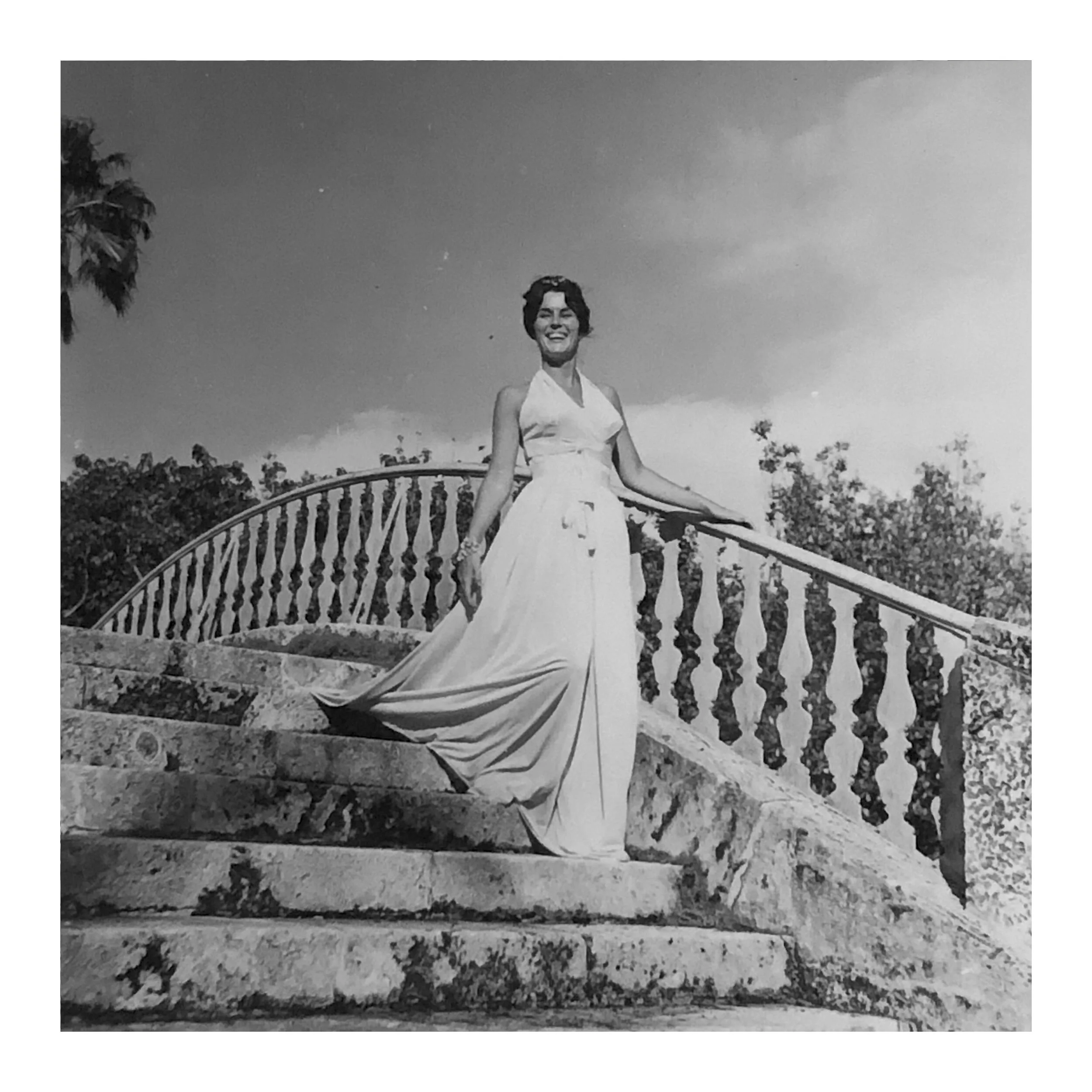 Fashion design student models her work in this beautiful Miami photo shoot