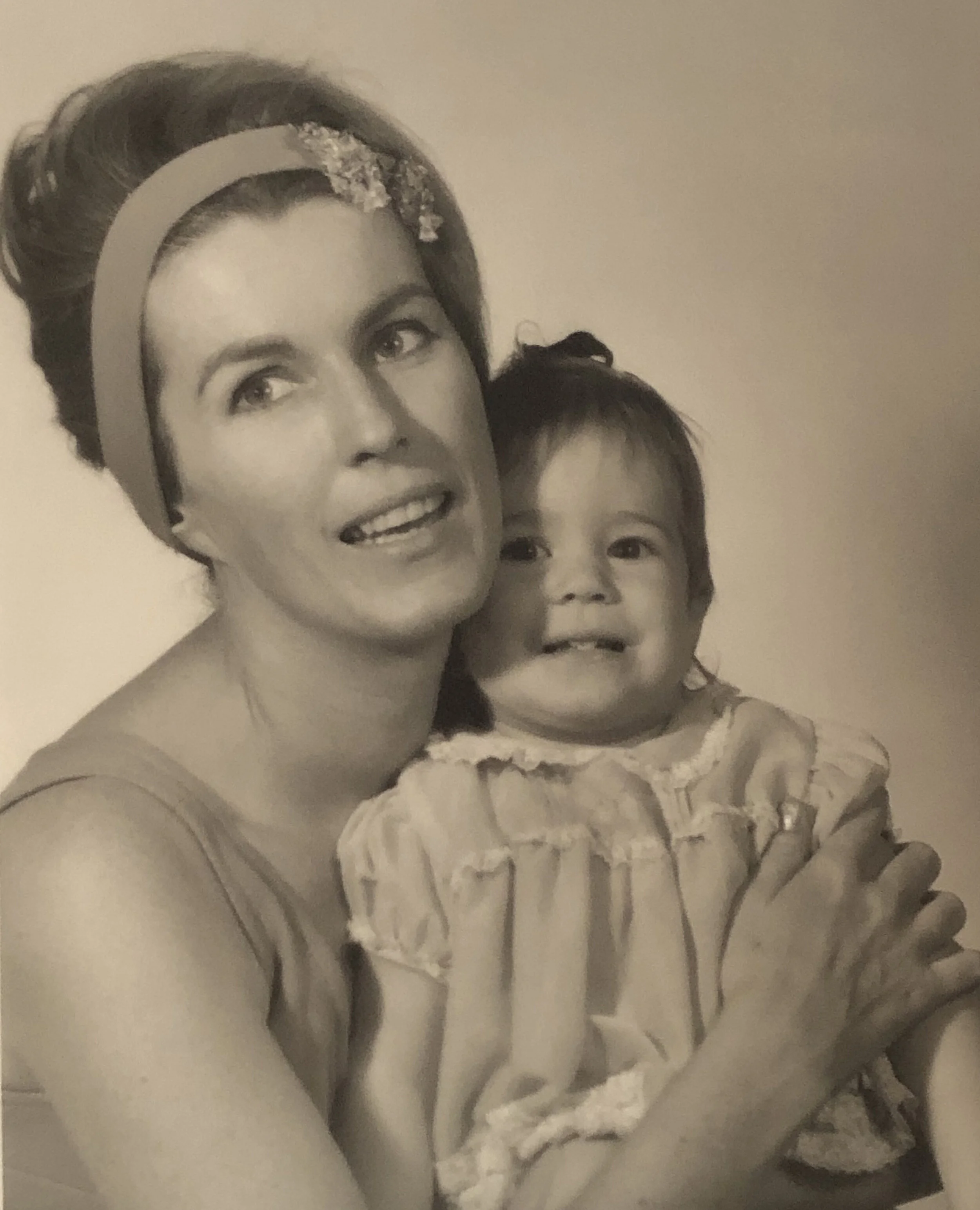 A mother of two: Jaqueline with baby Paris