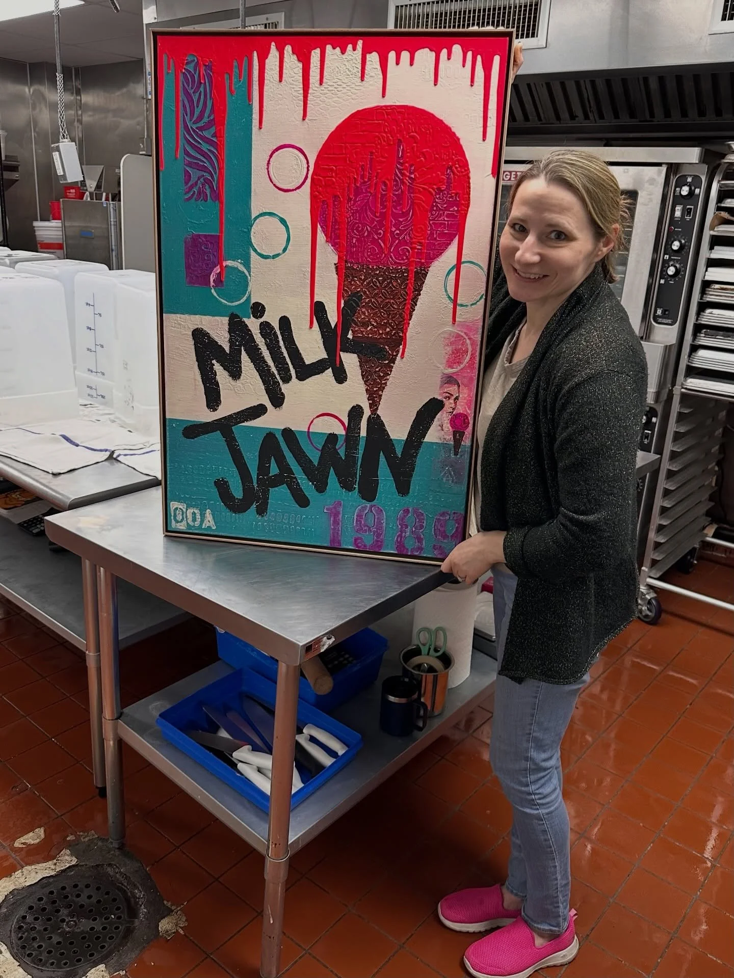 Friends, we sent out a t-shirt and in return, received this incredible one-of-a-kind piece of art all the way from Missouri!!! 

HUGE shout out to @jeffyarrington for turning a small gesture into something unforgettable. Jeff, you totally made our da