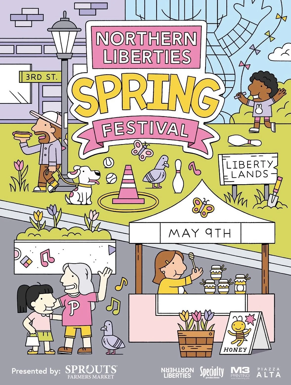 📣TOMORROW 📣 Find us at the Northern Liberties Spring Festival! 🌺 

We&rsquo;re popping up at the festival with another round of Dubai Chocolate pops (def stop by if you missed them the first time around!), plus our Brown Butter Toffee ice cream sa