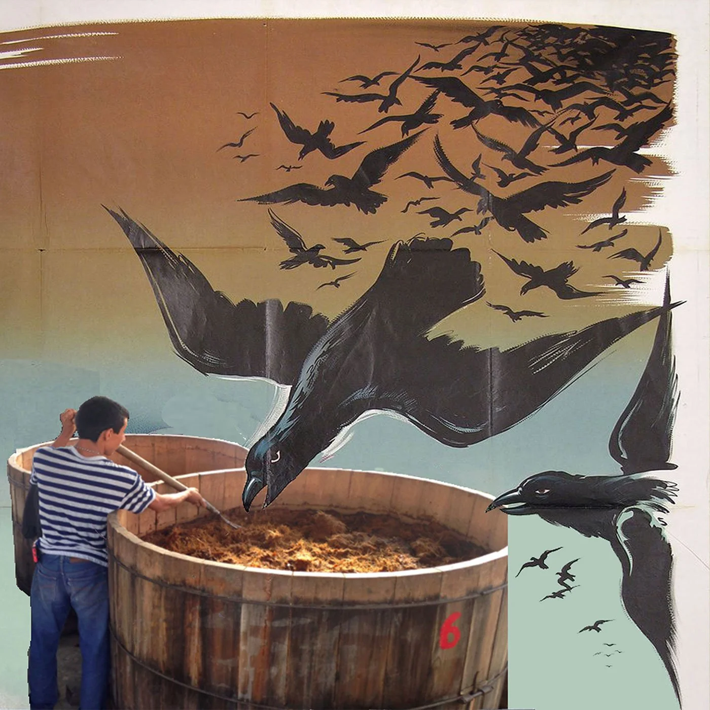 Bird poop in the fermenters