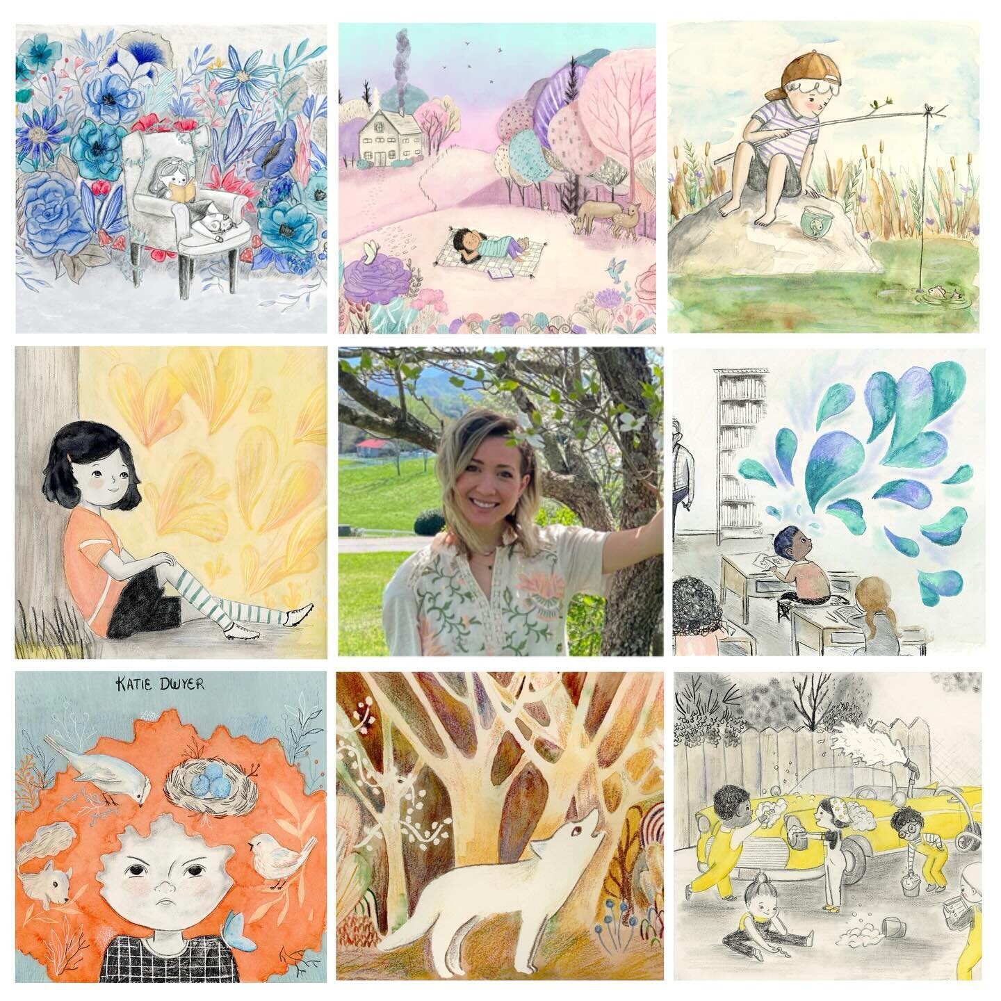 Goodbye 2023! This was truly a life-changing year, career-wise. I stumbled upon a style that I absolutely fell in love with and have been working in since, illustrated another book in that style, and got an agent! I also went through the terrible que