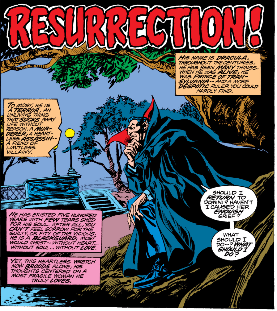 The Vampire Acts Out