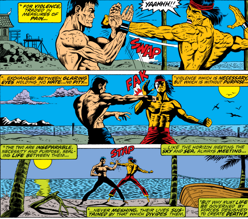 Fighting and Talking