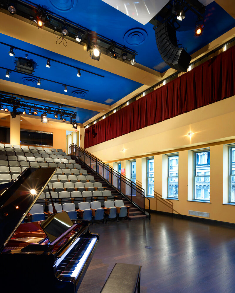 VIEW OF RECITAL HALL