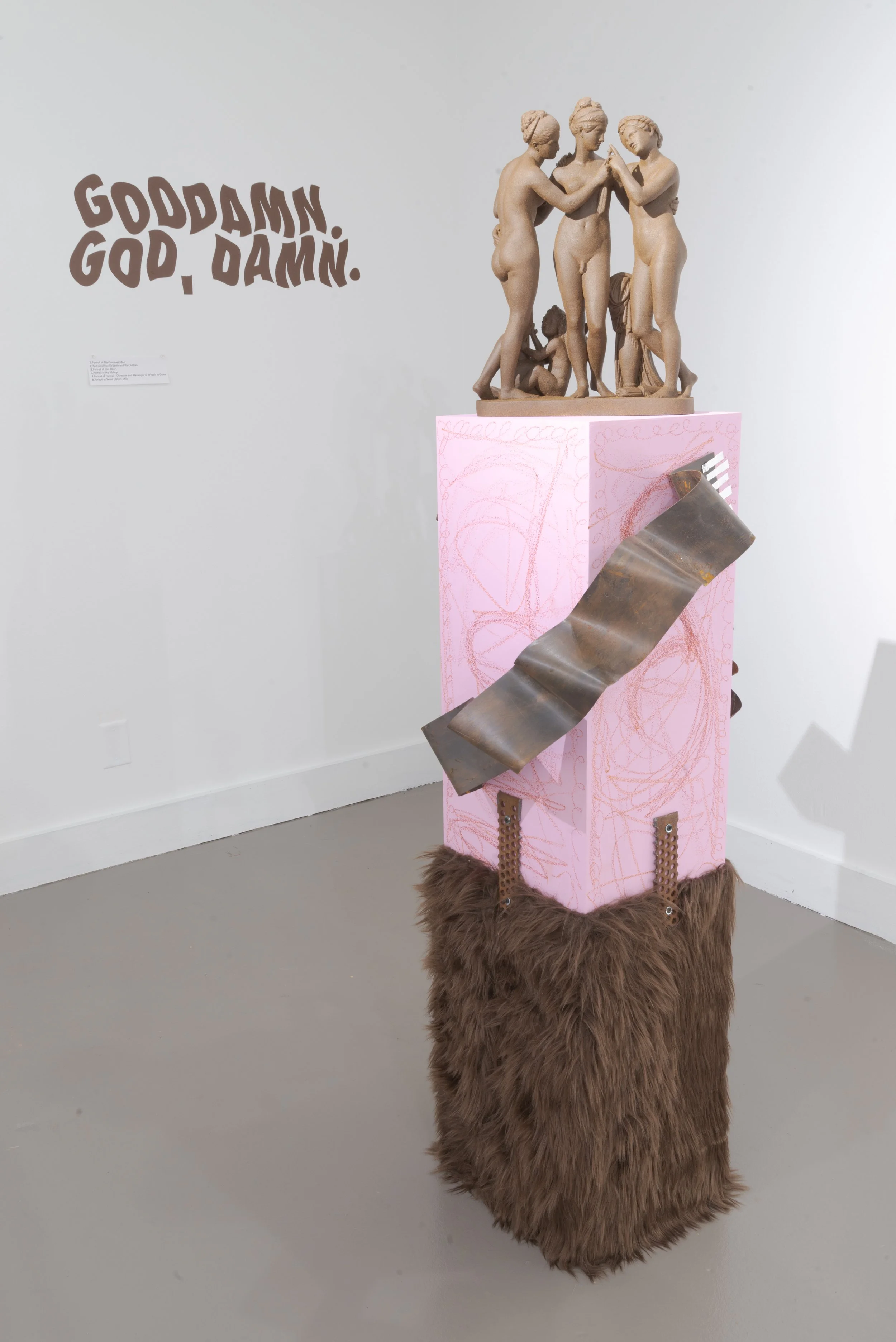 Sculpture made by artist Charlie Wetzel