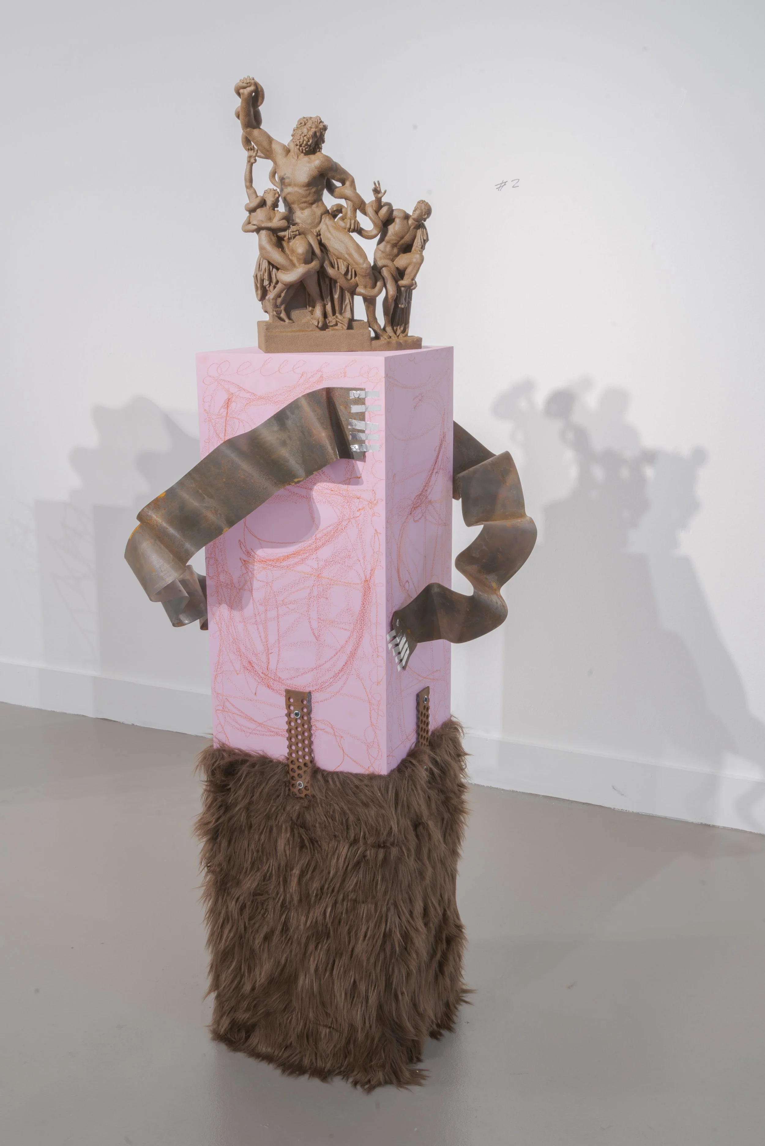 Sculpture made by artist Charlie Wetzel