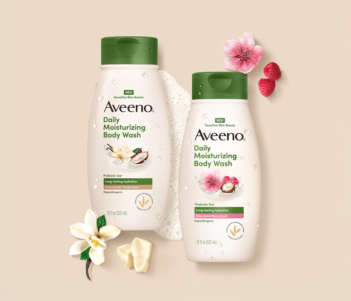 Aveeno Fragrance Launch | Packaging