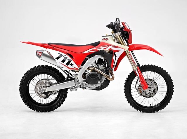 It&rsquo;s always nice when your friends show up with a new shiny #dirtbike @motoxeno brought this 2019 #honda #crf450x by the studio yesterday and we were excited to photograph it. The bike was built for a customer. You can check out @motoxeno feed 