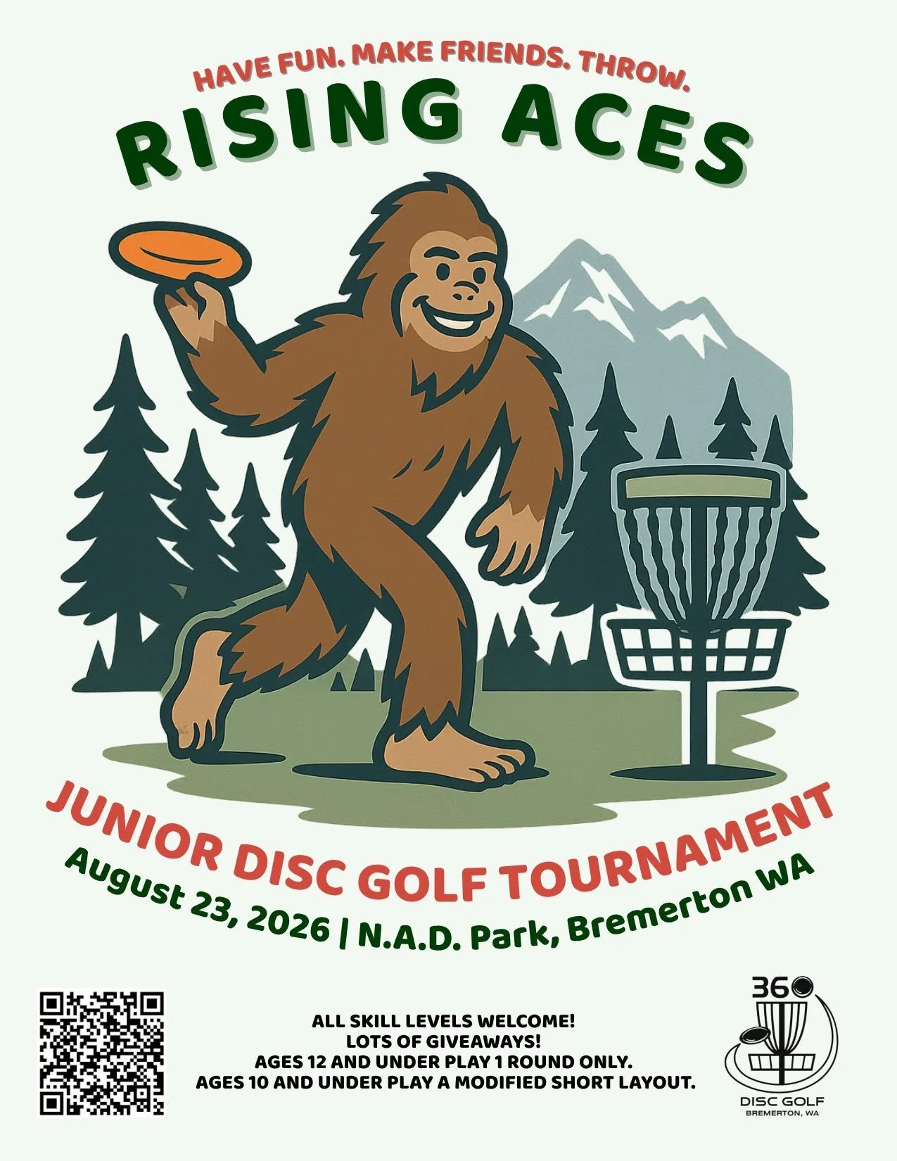 Rising Aces: Junior Disc Golf Tournament
