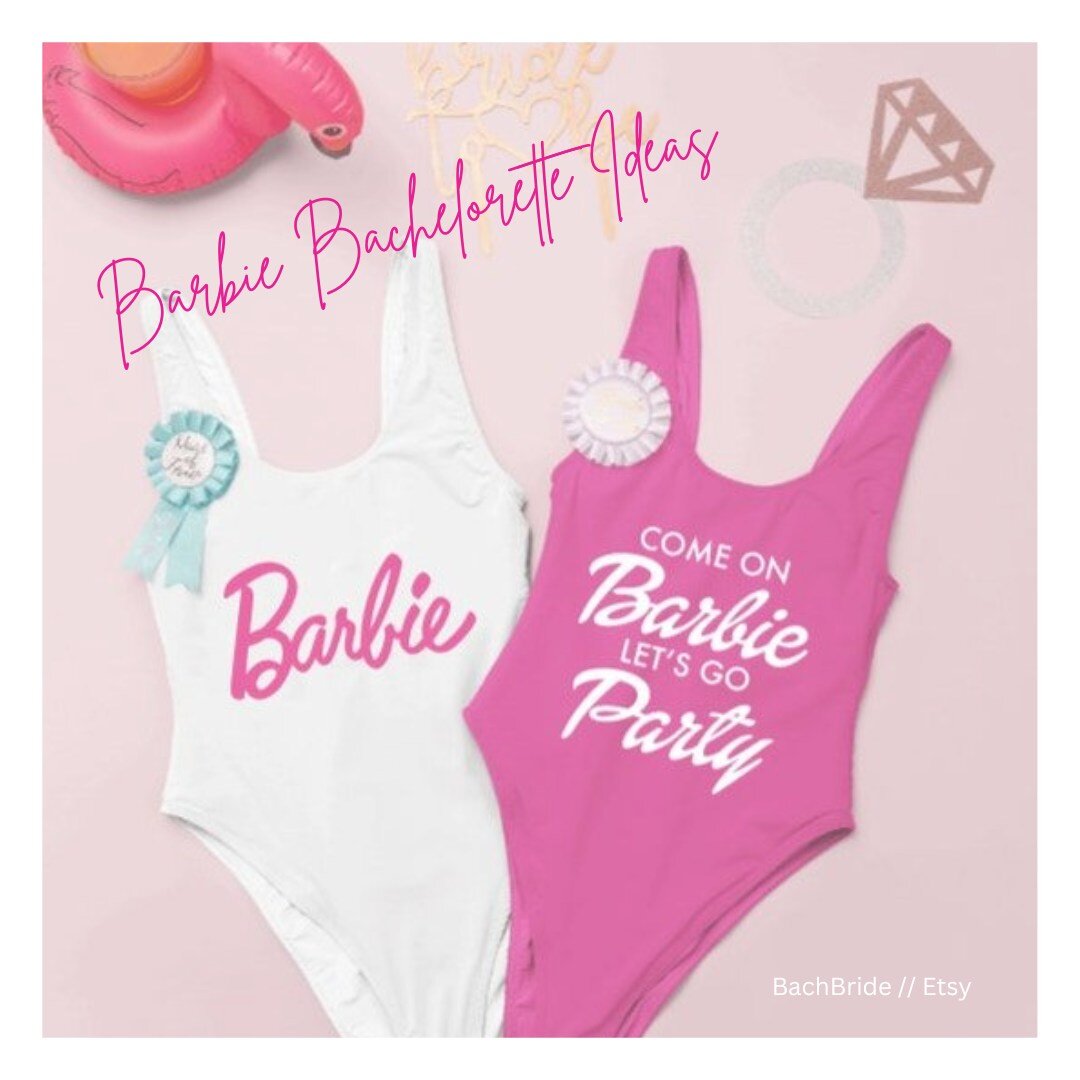 Friday Finds: Barbie Edition 💅

In honor of the *official* Barbie movie premiere, we're sharing some of our favorite finds for a Barbie-themed Bachelorette party! Because who doesn't want to party like Barbie!? 🙋&zwj;♀️

💕 Barbie &amp; bridesmaids