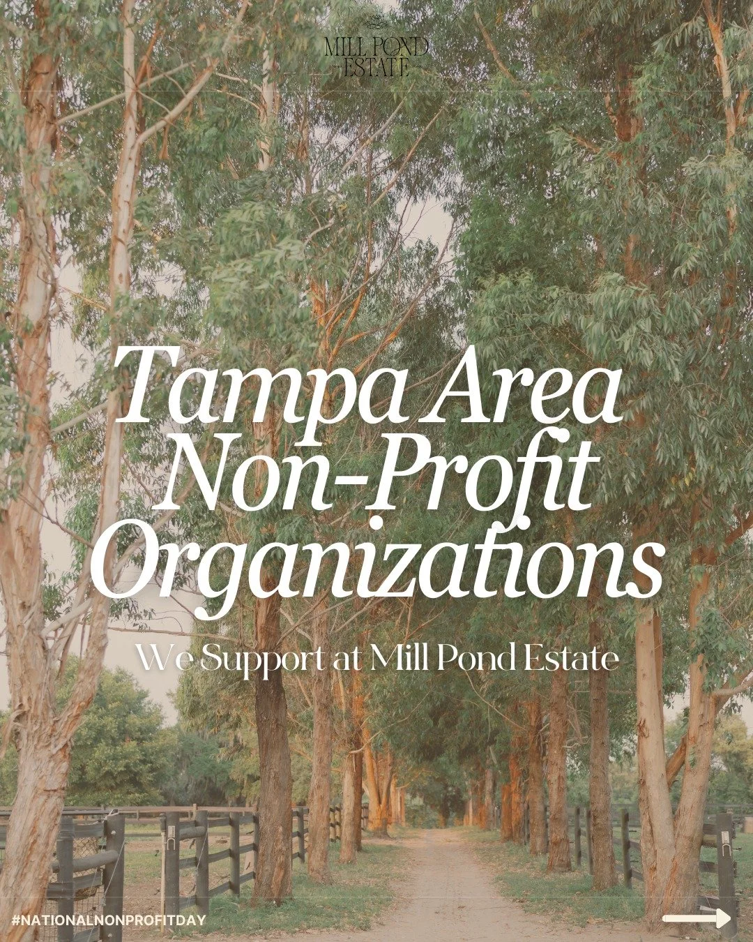 In honor of #NationalNonProfitDay, we'd like to shine a spotlight on some amazing nonprofits in the Tampa Bay area that we support - a couple of which we've worked with directly 🤍 

🚜 Florida Black Farmers &amp; Agricultural Association was founded