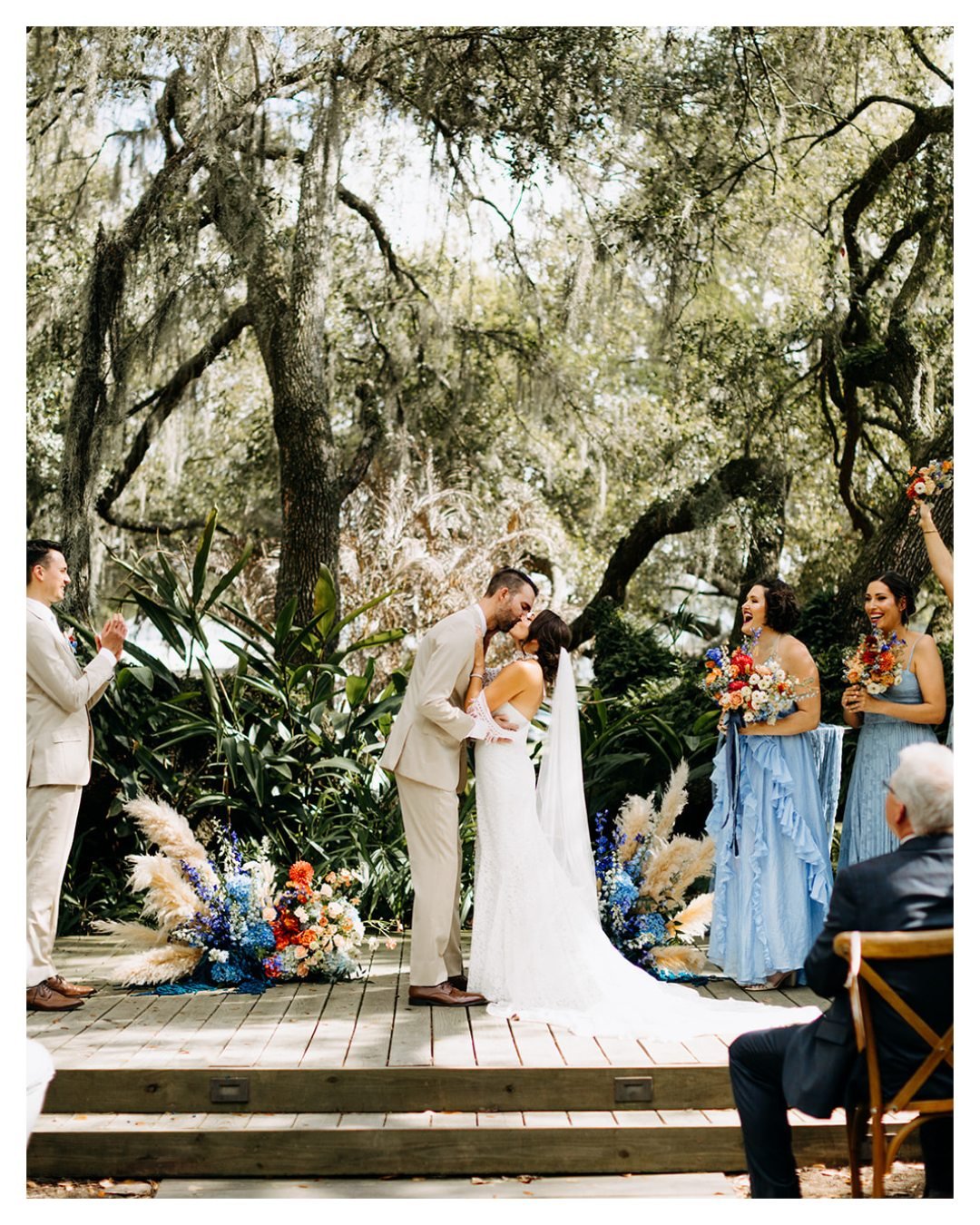 More from Emily &amp; Lucas's vibrant March wedding at Mill Pond Estate 😍 

Between the jewel-tone floral arrangements to the ornate tablescape decor, their wedding day was full of thoughtfully curated details that highlighted the natural beauty of 