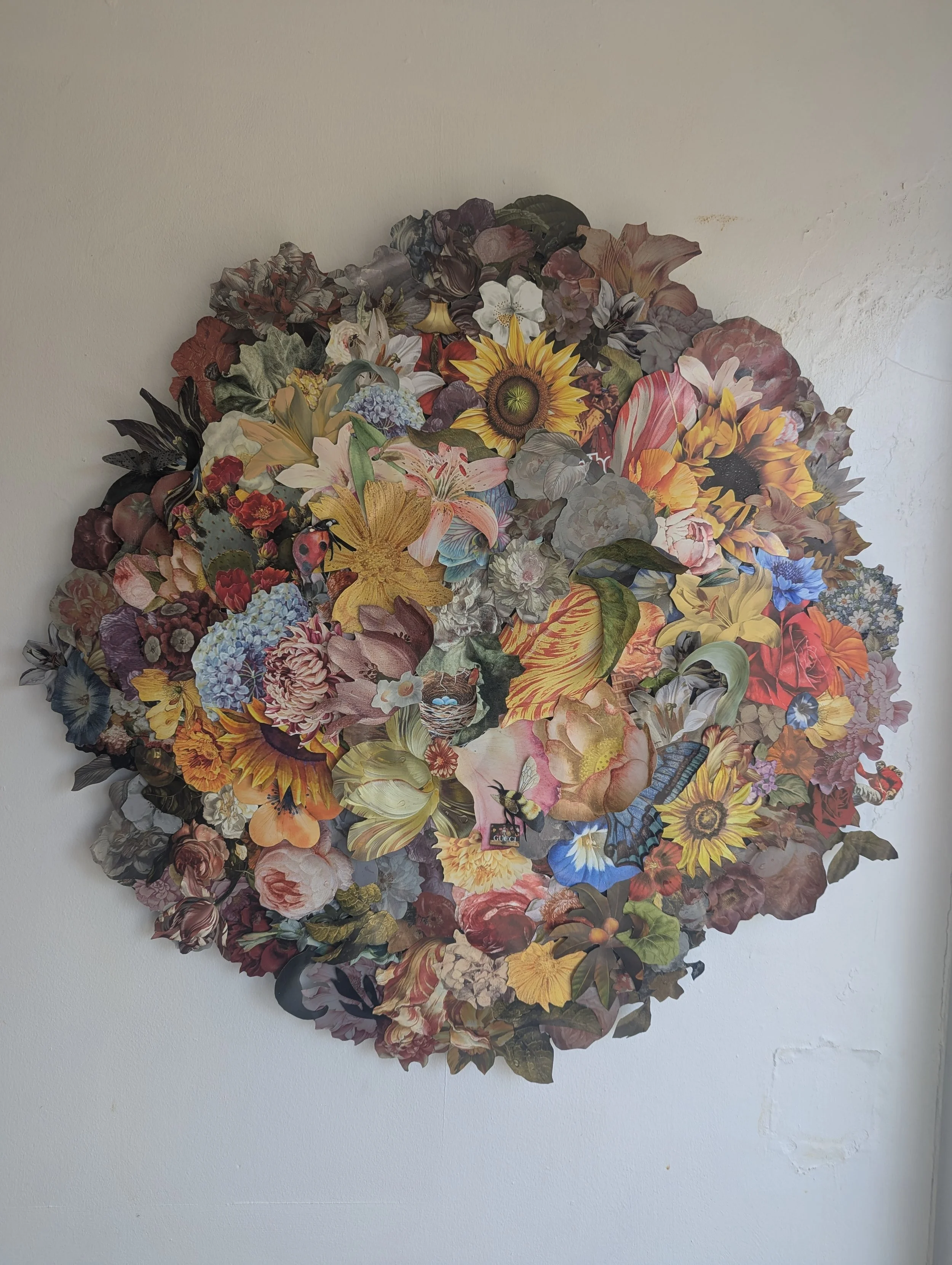 Dark Enriches The Light - Huge 3D Hanging Piece