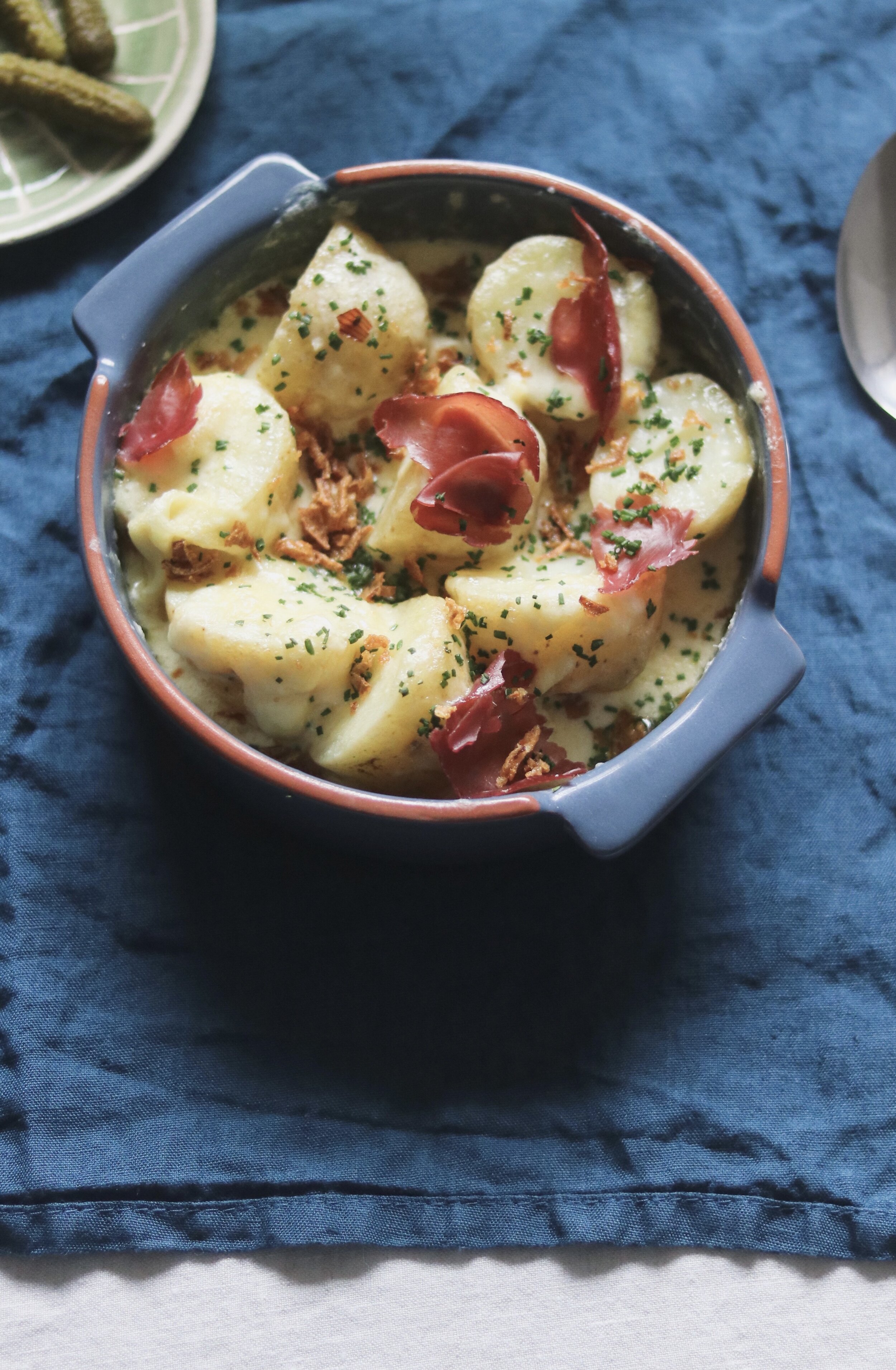 Reblochonnade with bresaola