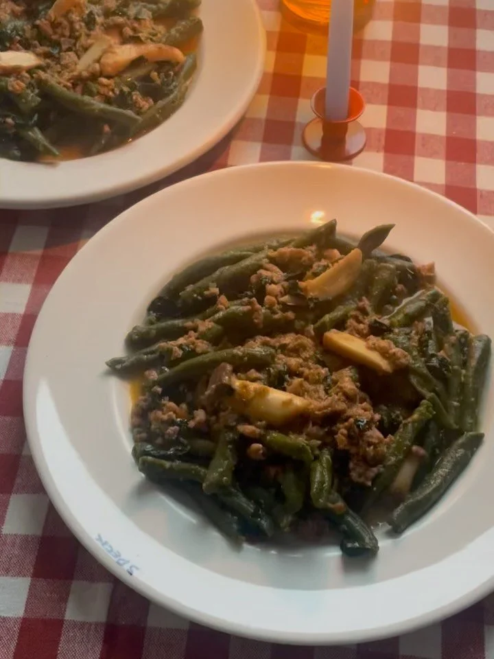 Nothing quite hits like autumnal pasta dishes - made one of my favourite (&amp; easiest) shapes, cavolo Nero strozzapreti with mushrooms, sausage and more Cavolo Nero through the sauce 💚