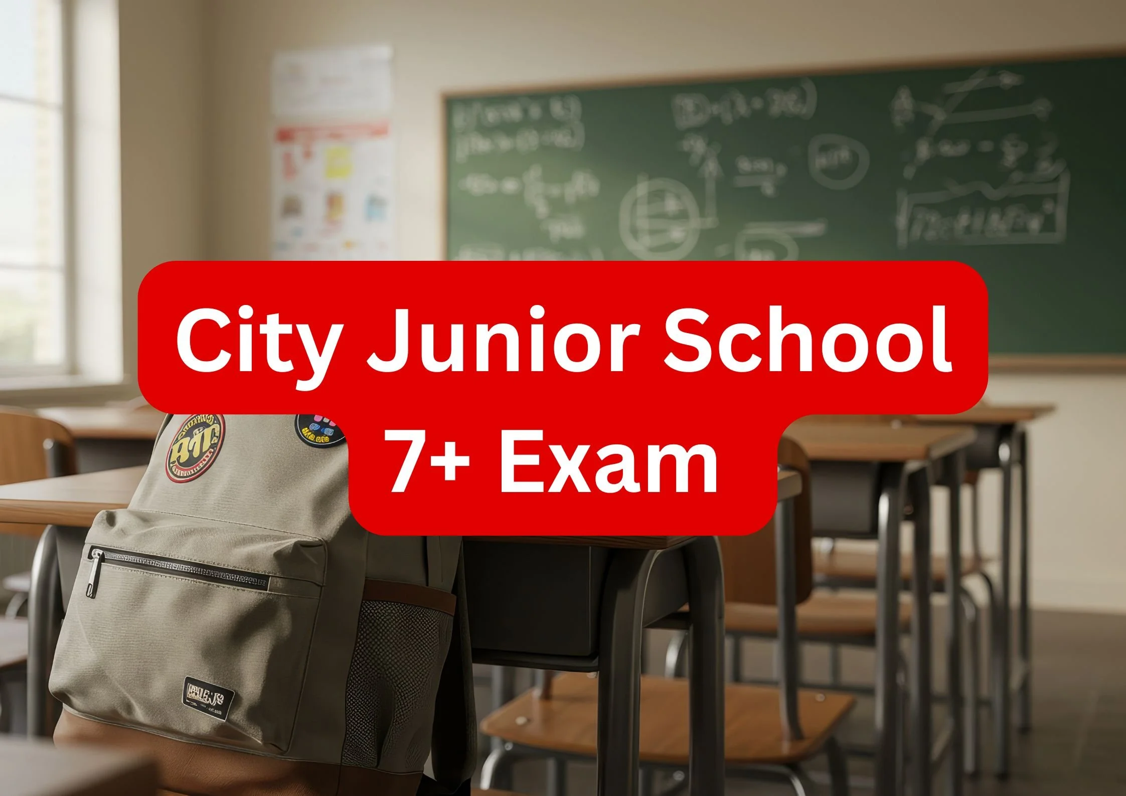 City Junior School 7+ Exam: Complete Guide to Admissions, Assessment &amp; Preparation