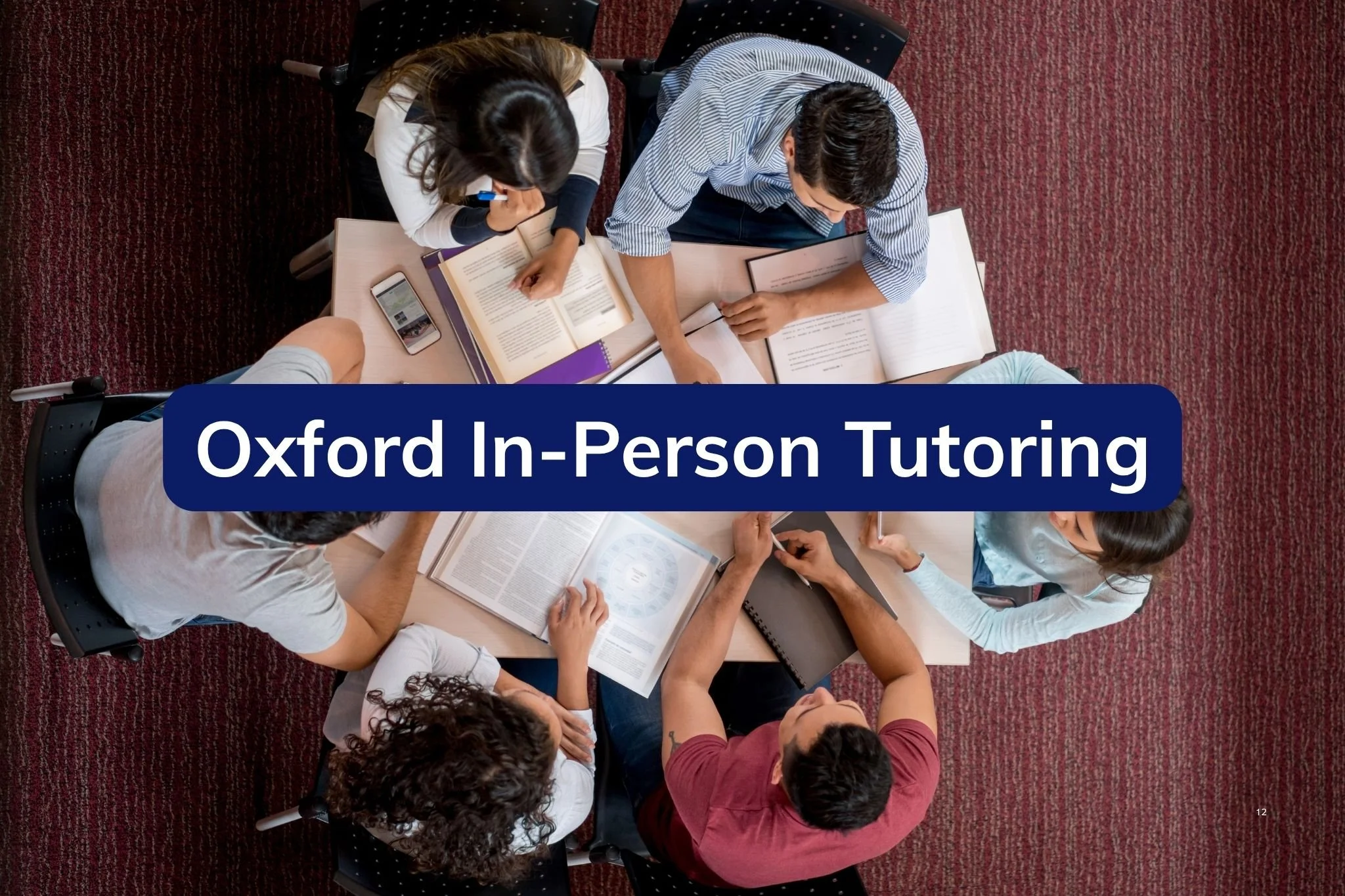 U2 students receive in person tutoring in Oxford