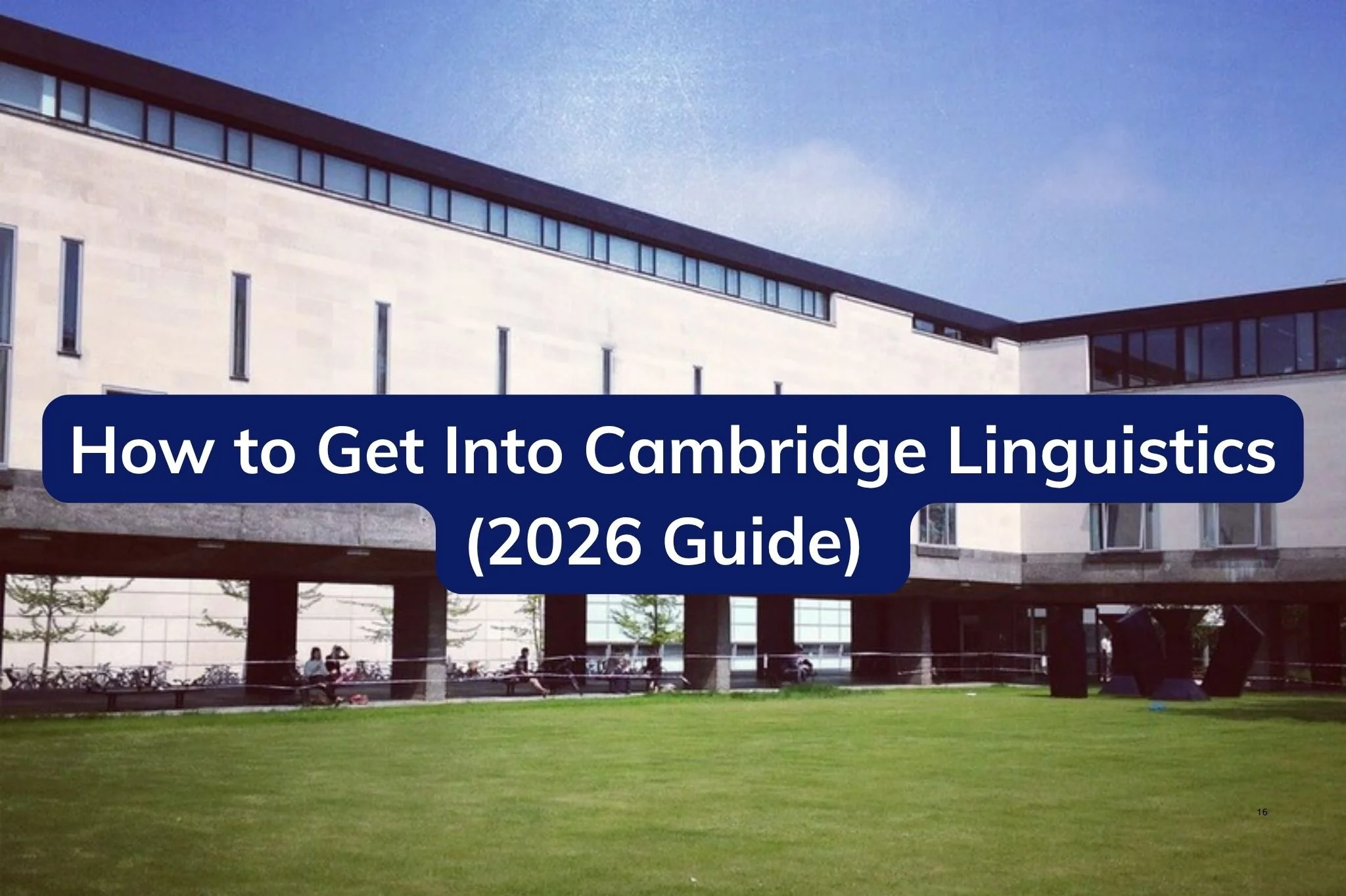 Cambridge Linguistics Application Guide — U2 Tuition