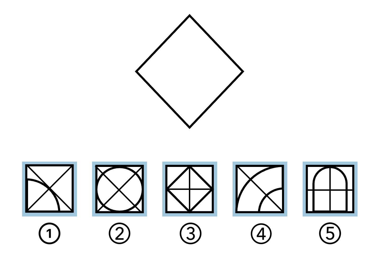 CAT4 Figure Recognition Practice Question