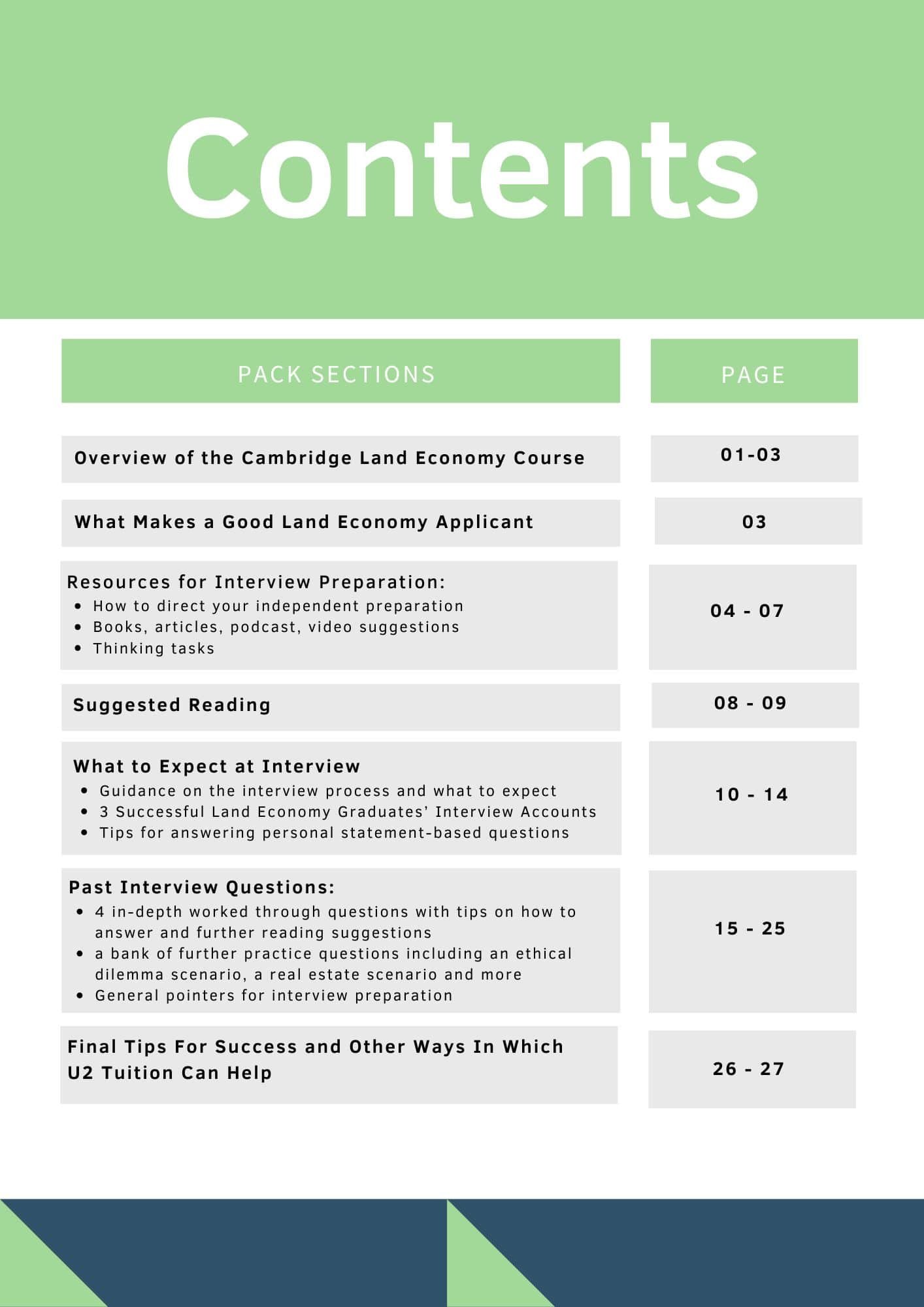 Land Economy Interview Preparation Guide Contents.jpg