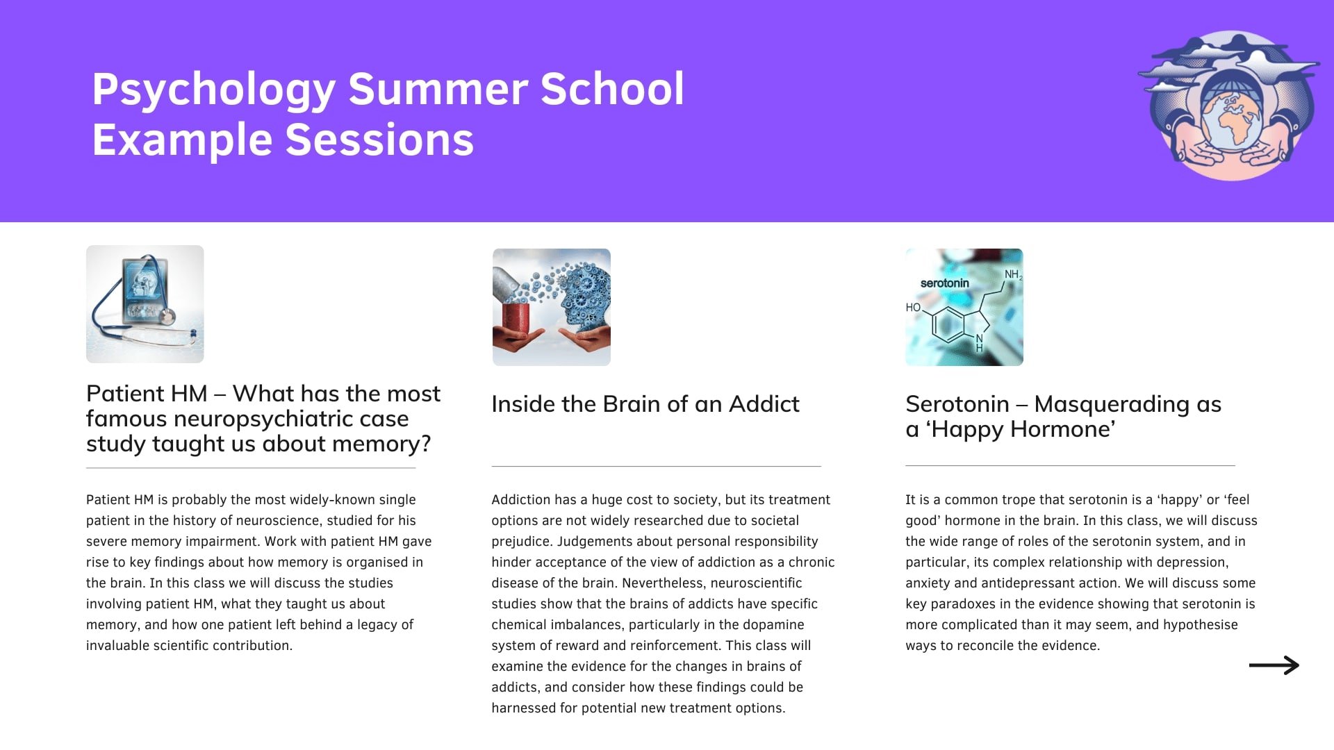 Psychology Summer School Course Outline: Enhancing Your Psychology Personal Statement